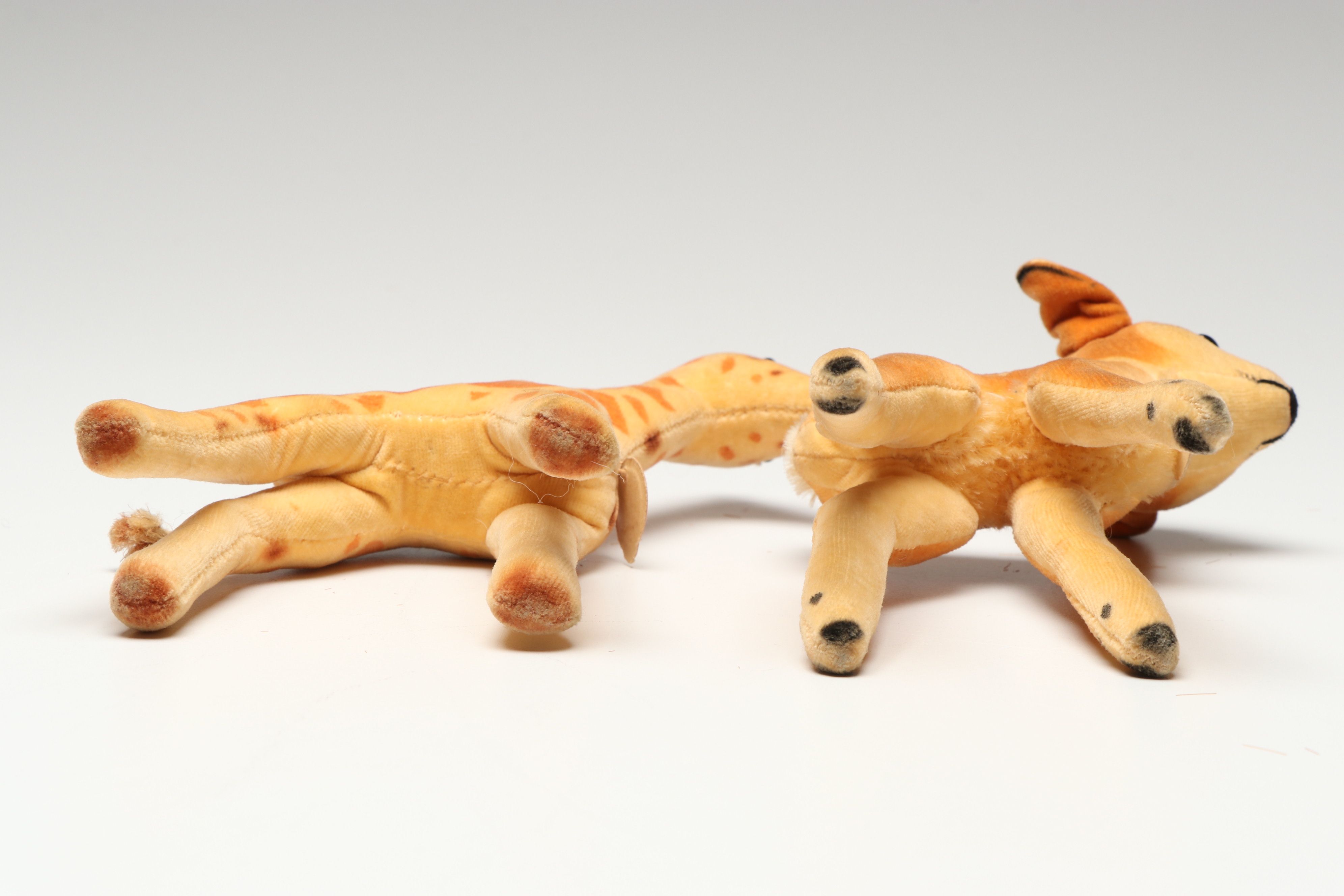 Steiff "Bambi" and "Zebra" with More Stuffed Toys, Mid to Late 20th C.