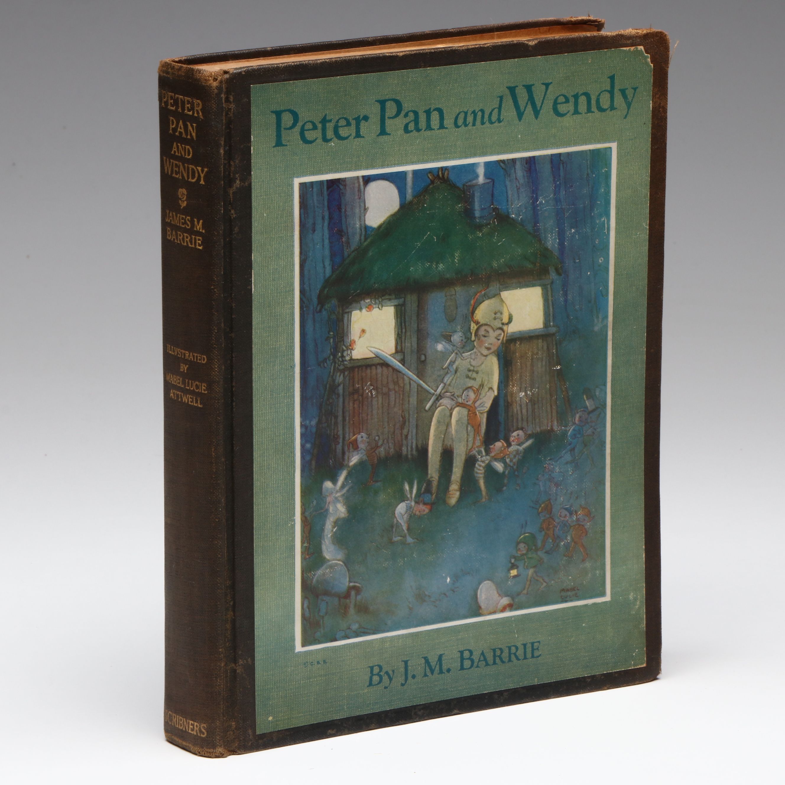 Mabel Lucie Attwell Illustrated "Peter Pan and Wendy" by J. M. Barrie, 1931