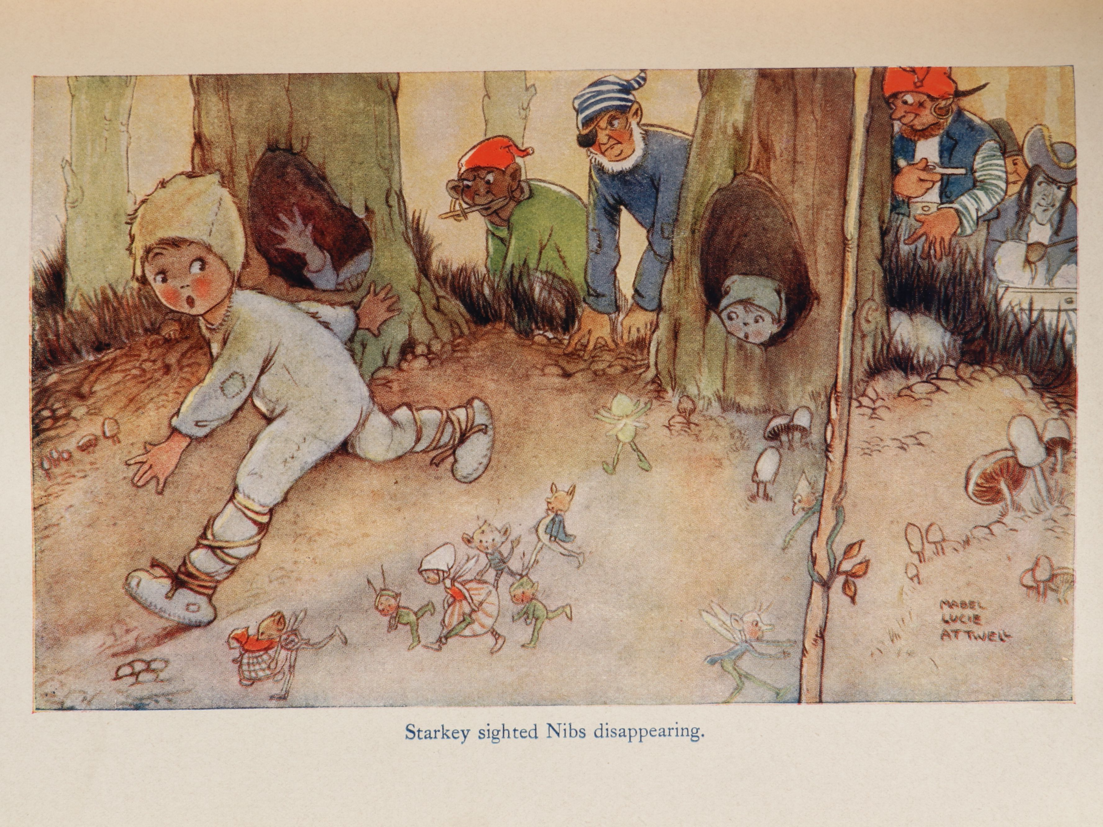 Mabel Lucie Attwell Illustrated "Peter Pan and Wendy" by J. M. Barrie, 1931