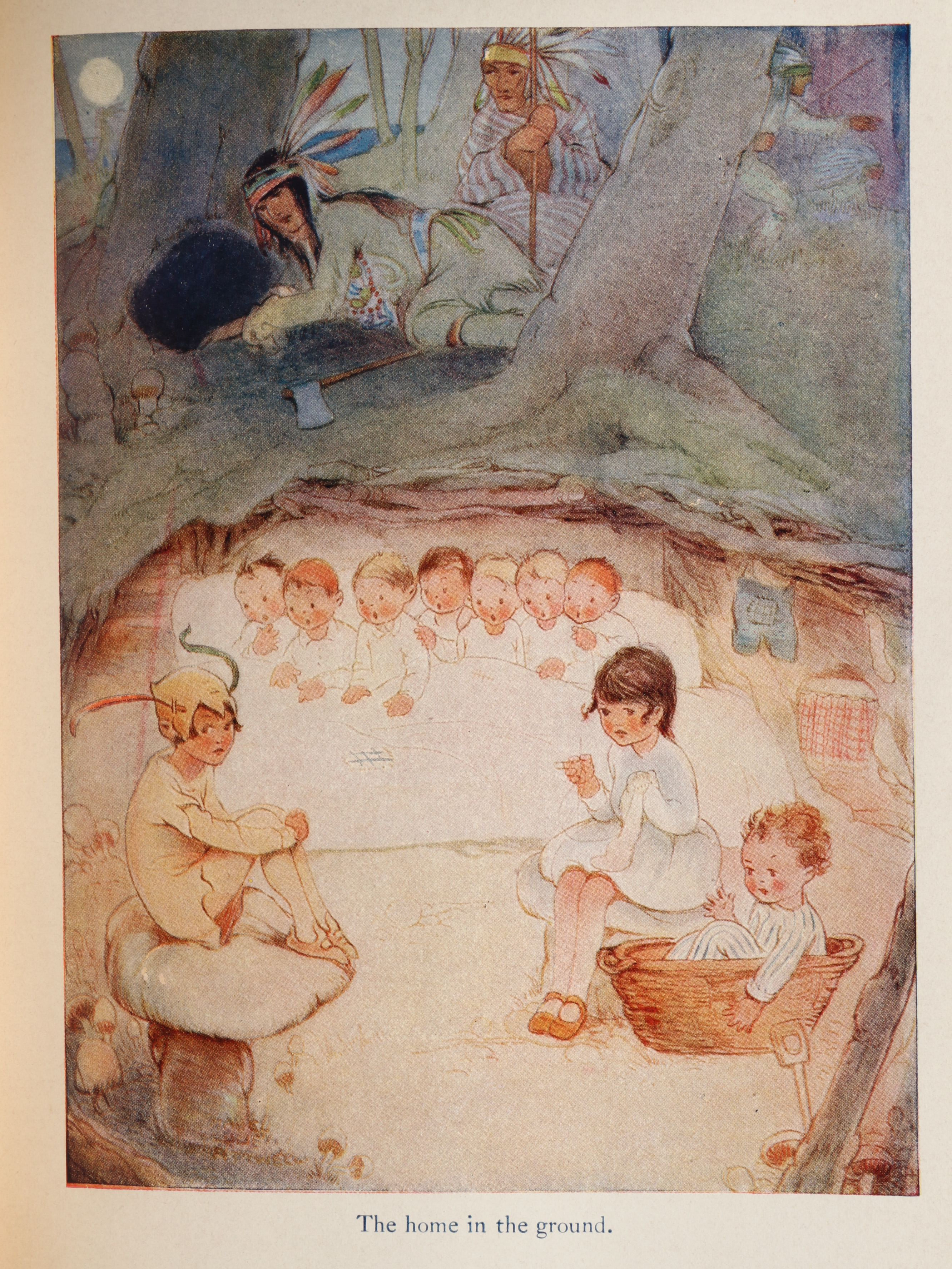 Mabel Lucie Attwell Illustrated "Peter Pan and Wendy" by J. M. Barrie, 1931