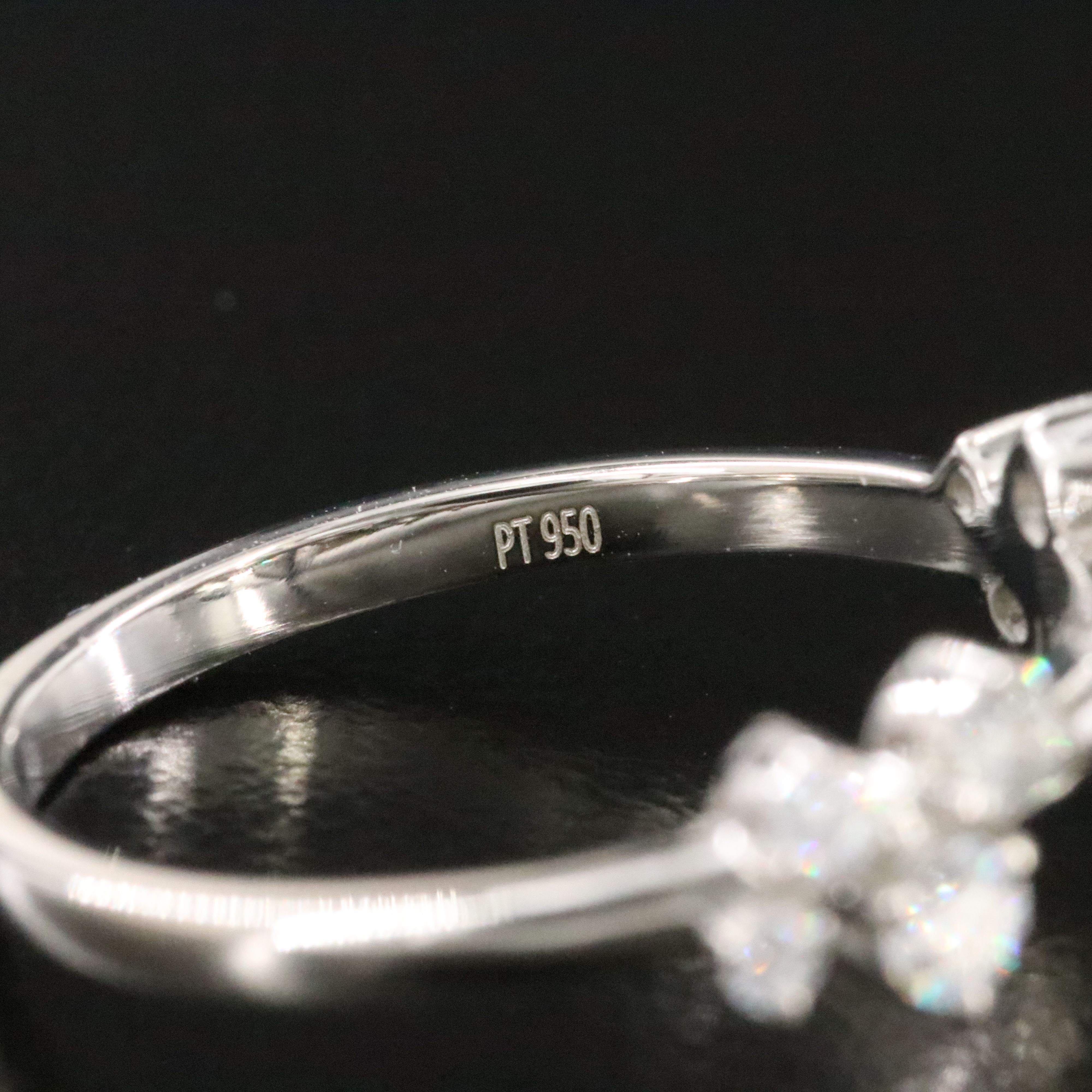 Platinum 2.81 CTW Lab Grown Diamond Ring with IGI Report
