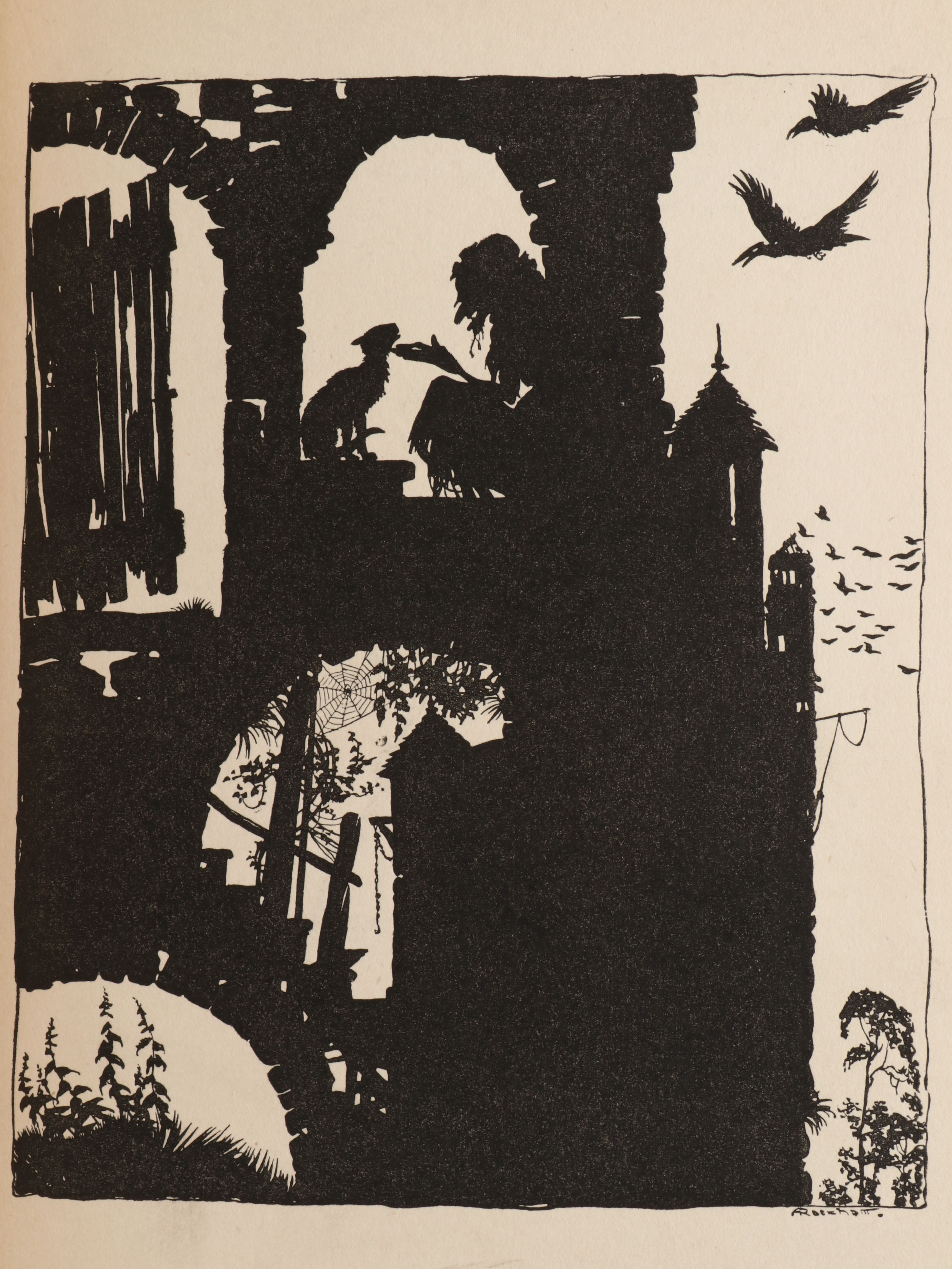 Arthur Rackham Illustrated First Edition "The Sleeping Beauty" by C. S. Evans