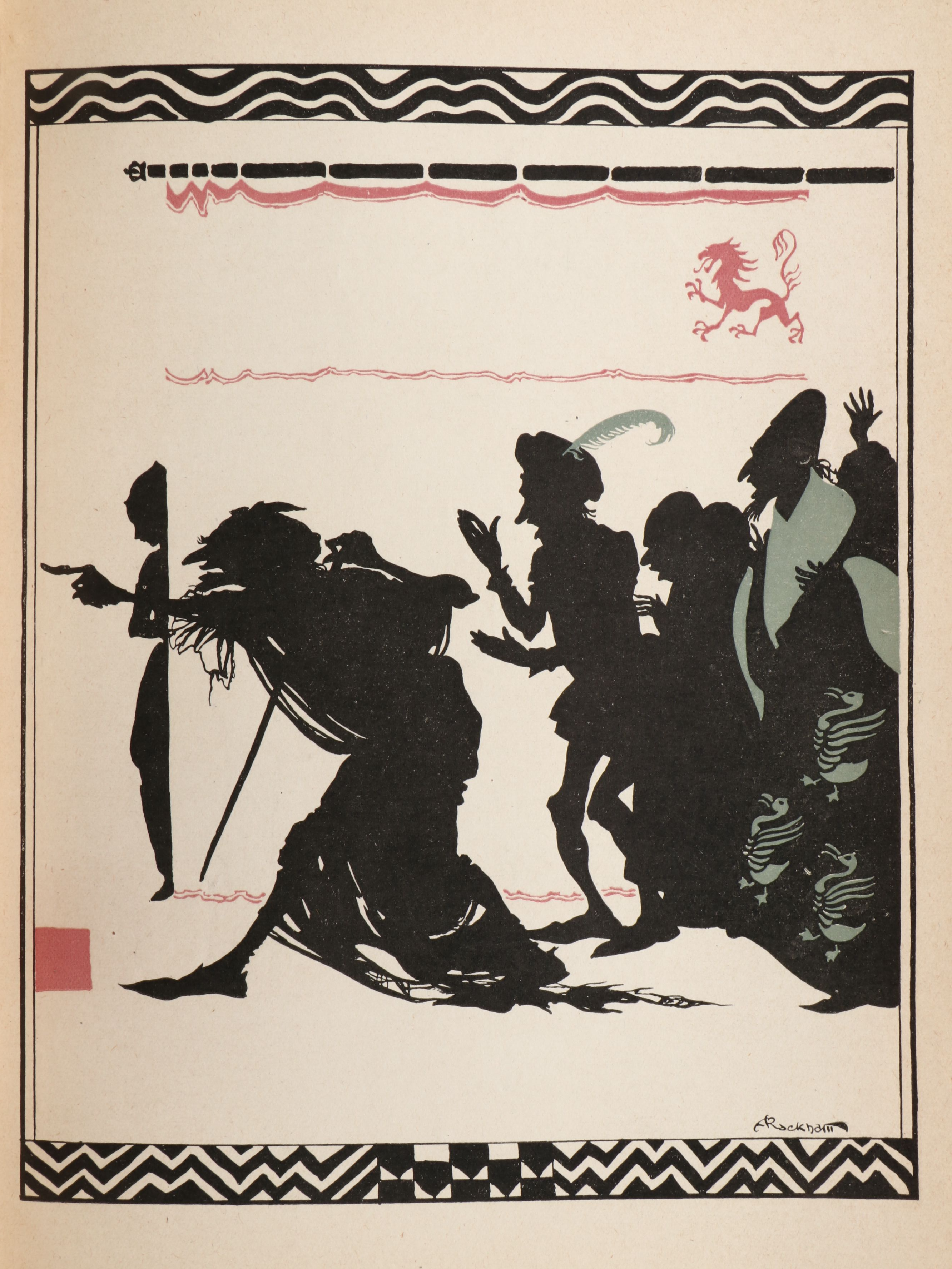 Arthur Rackham Illustrated First Edition "The Sleeping Beauty" by C. S. Evans