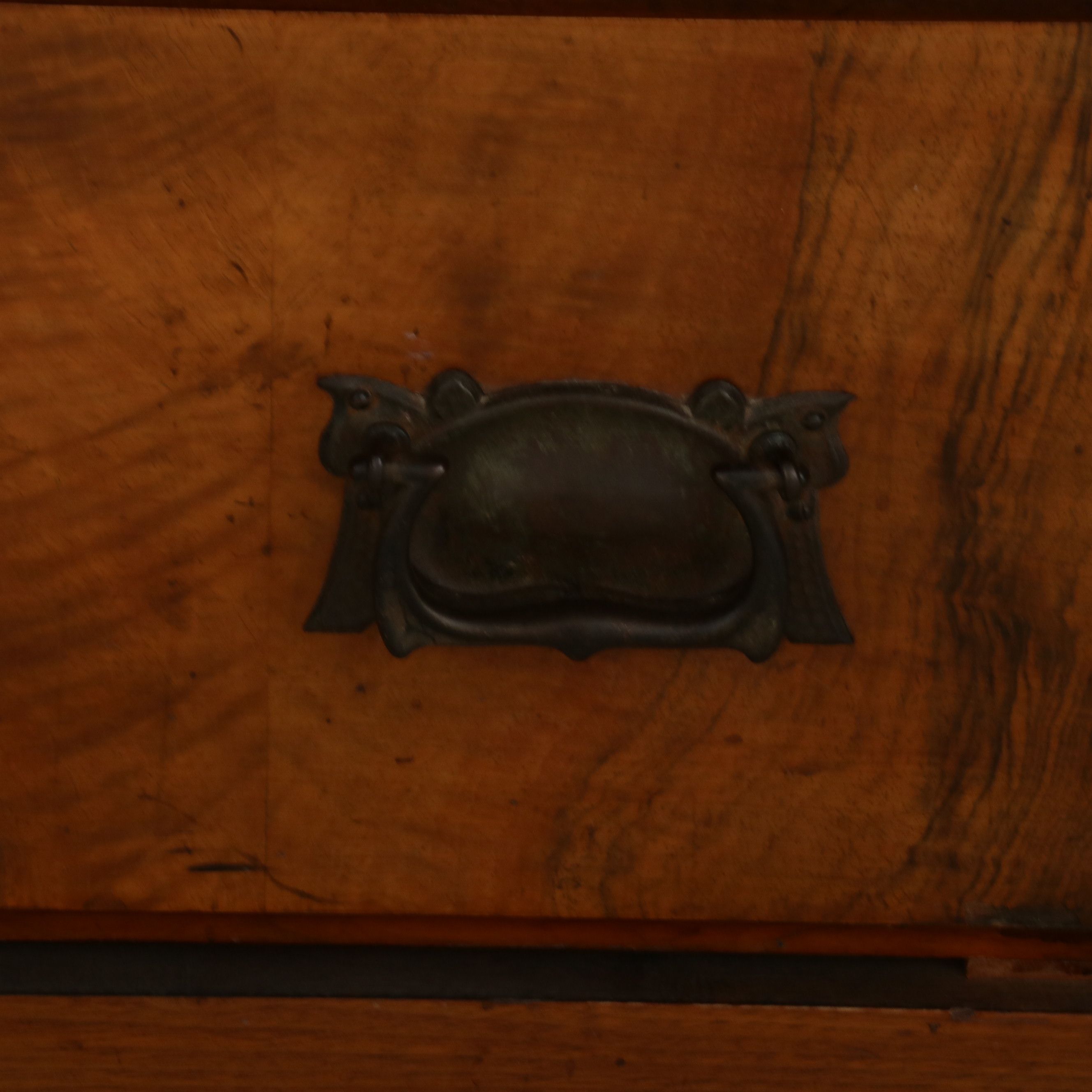Late Victorian Knockdown Walnut Armoire