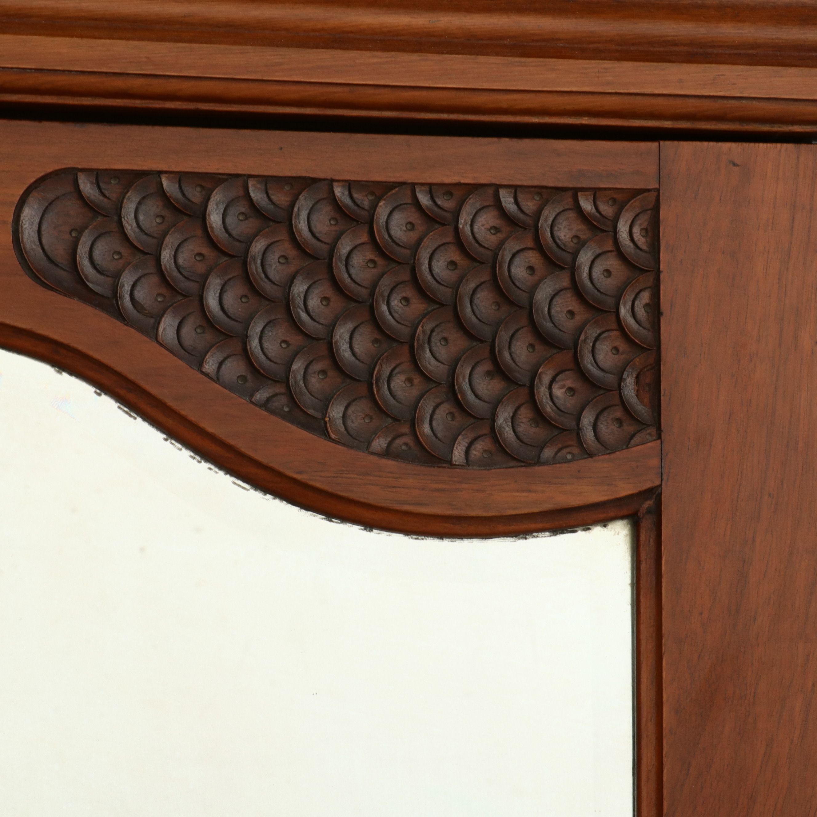 Late Victorian Knockdown Walnut Armoire