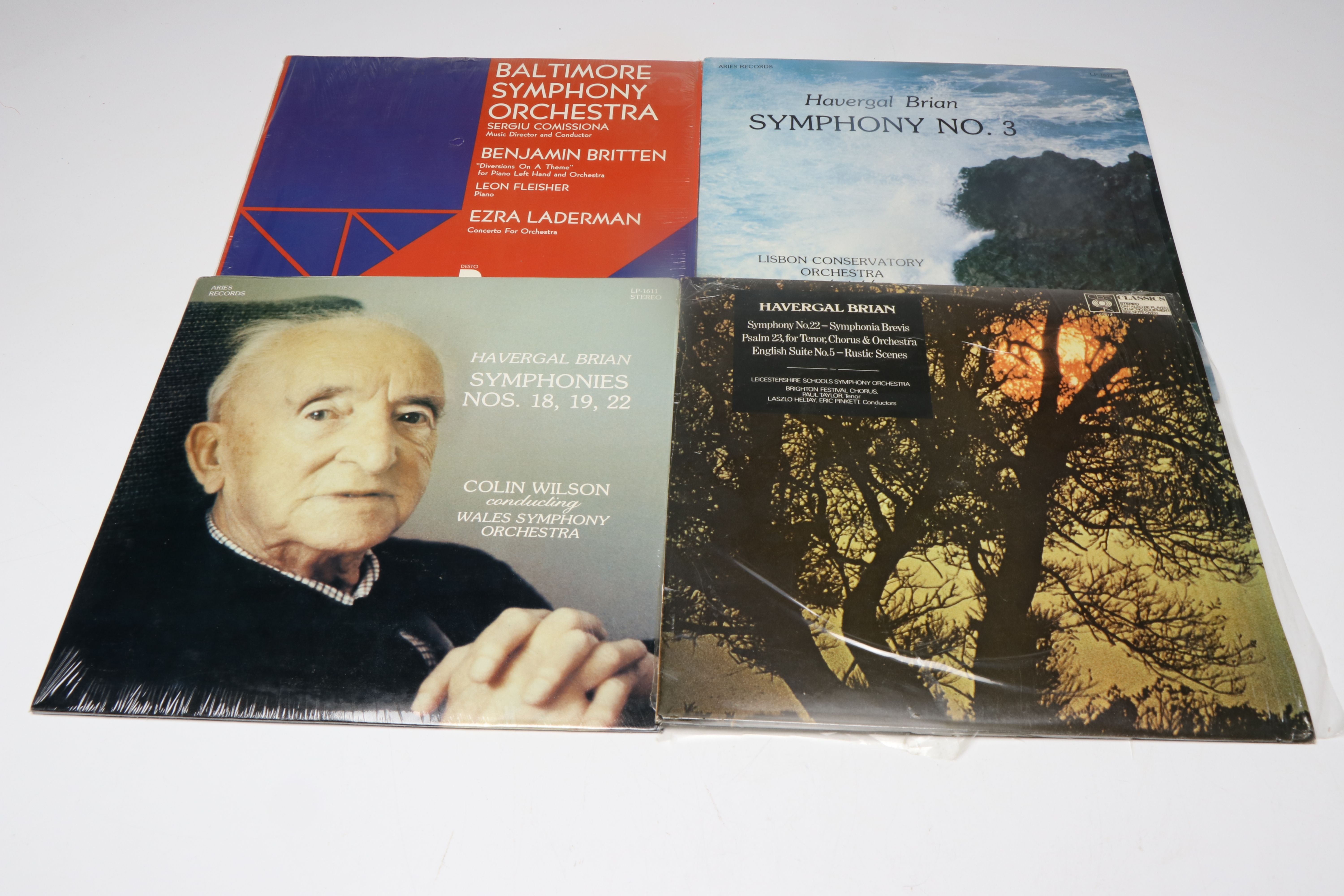 Handel, Henze, Havergal Brian and Other Classical Vinyl Records