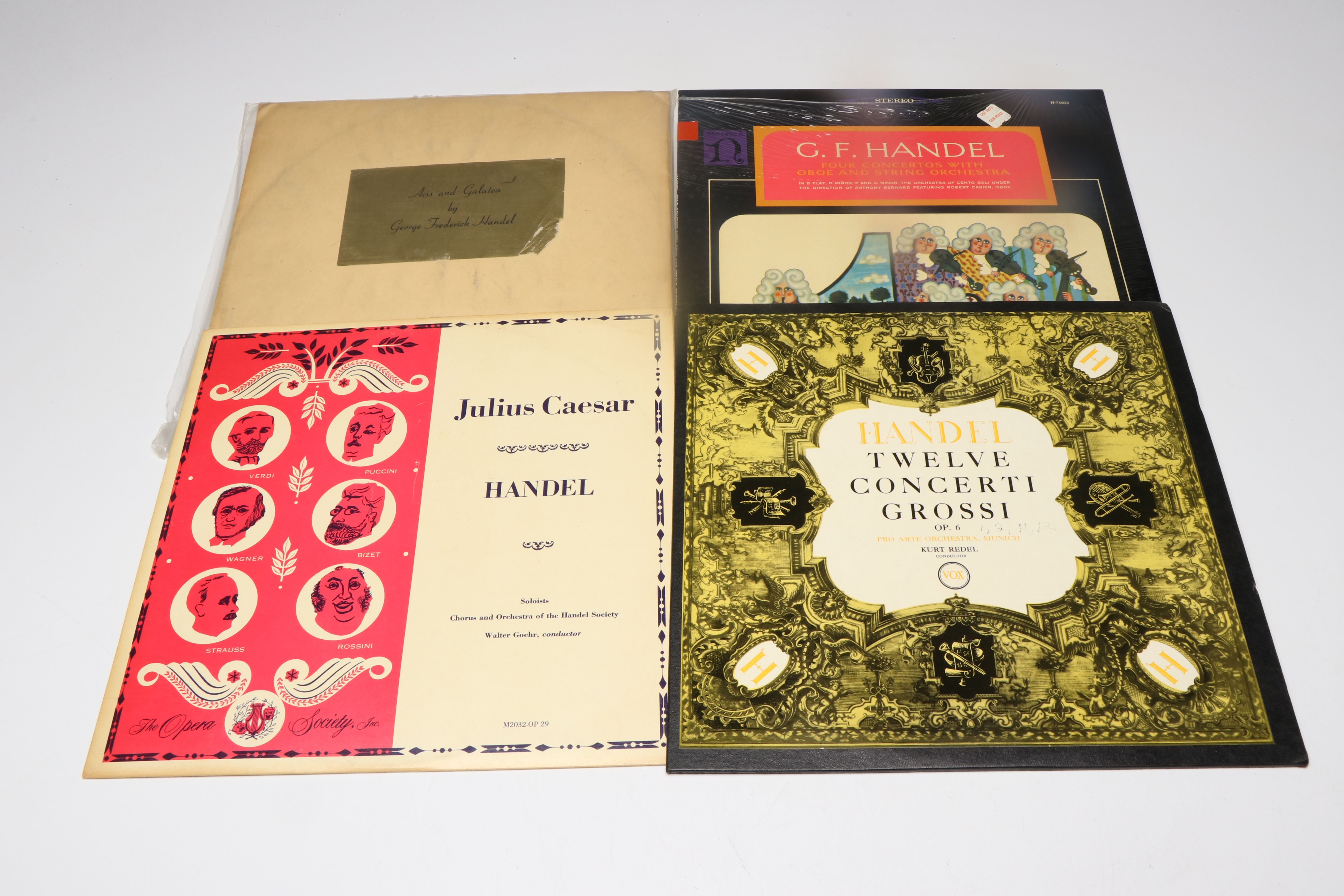 Handel, Henze, Havergal Brian and Other Classical Vinyl Records
