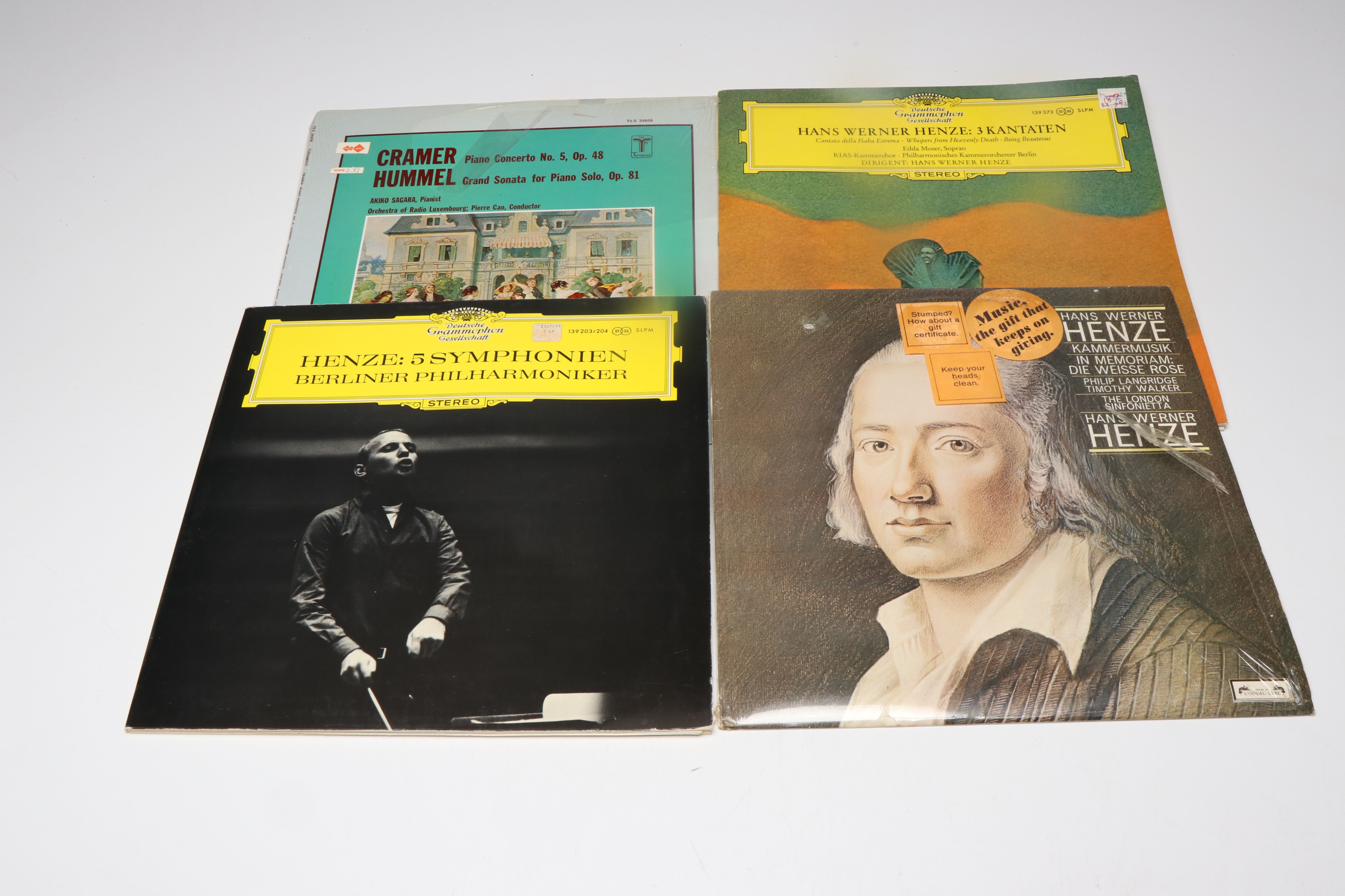 Handel, Henze, Havergal Brian and Other Classical Vinyl Records