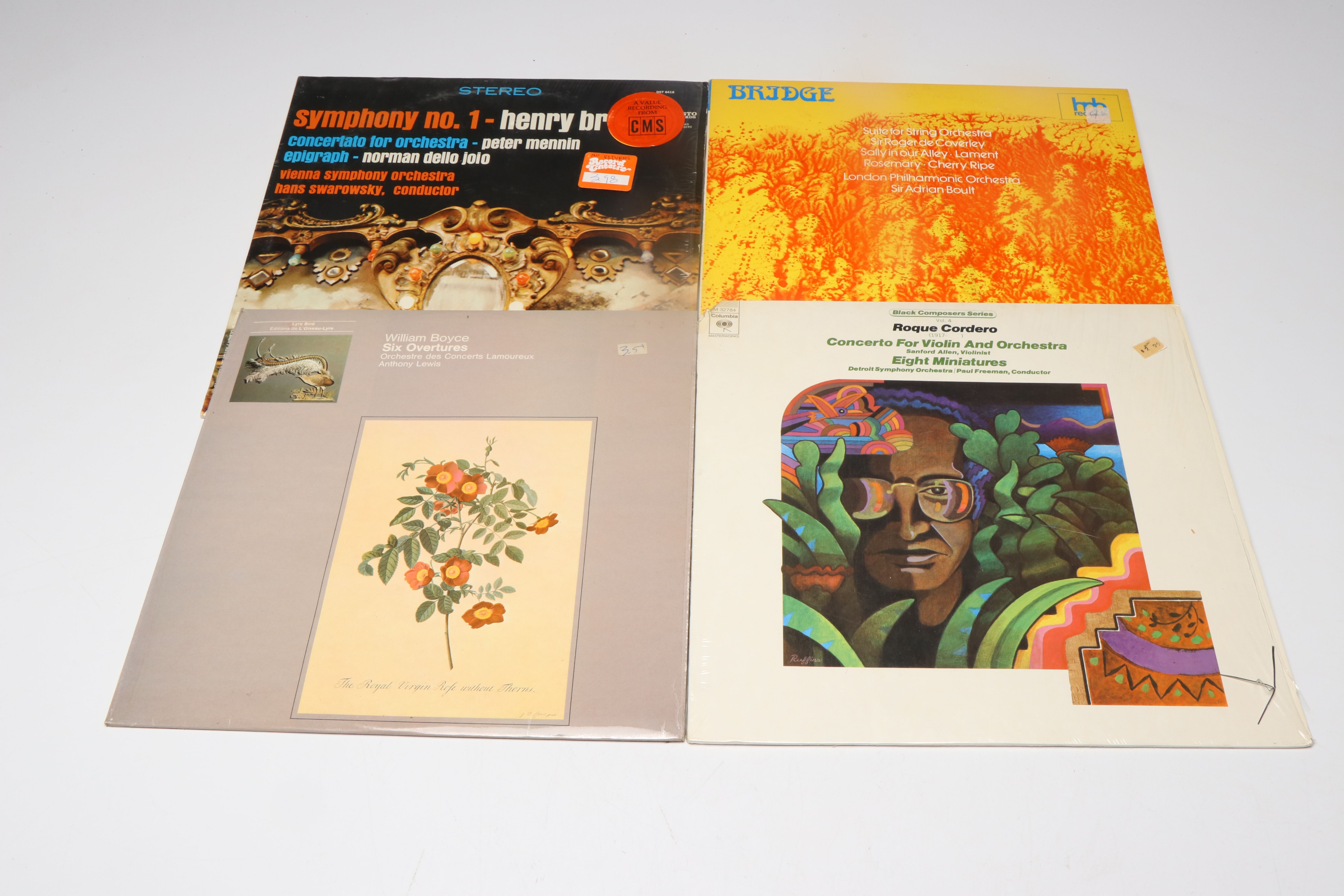 Handel, Henze, Havergal Brian and Other Classical Vinyl Records