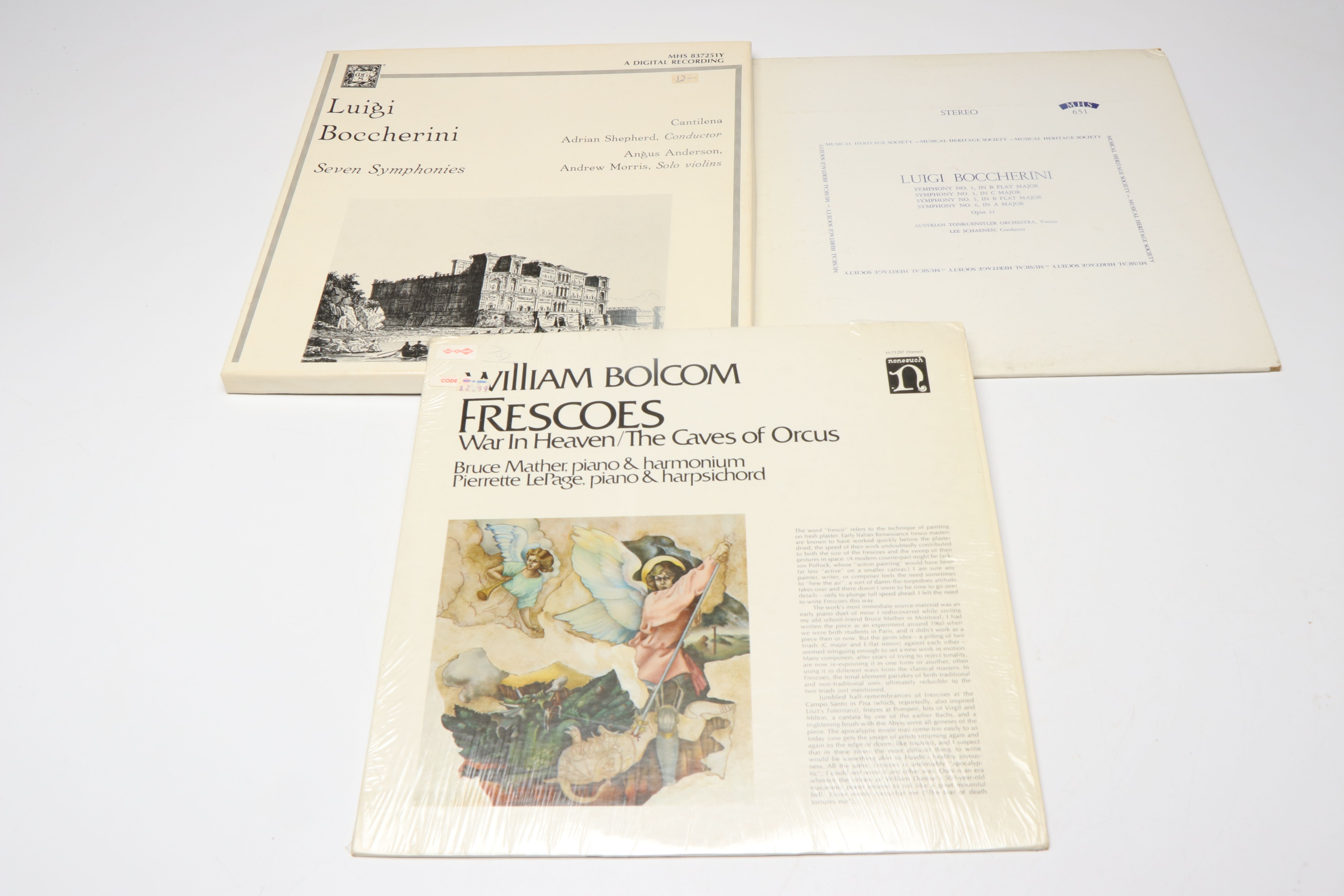 Handel, Henze, Havergal Brian and Other Classical Vinyl Records
