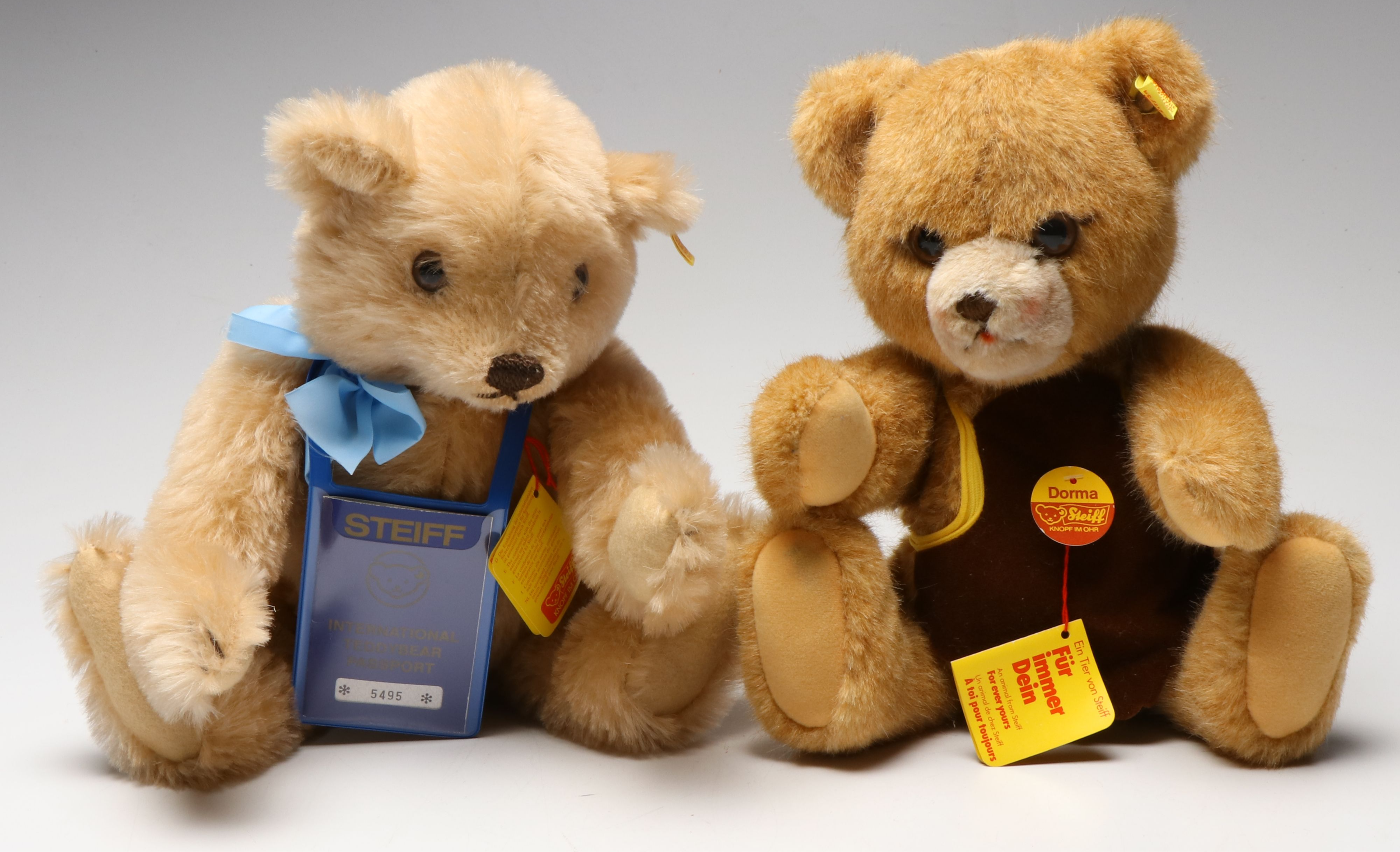 Steiff  "International Teddy Bear Passport" and More Teddy Bears