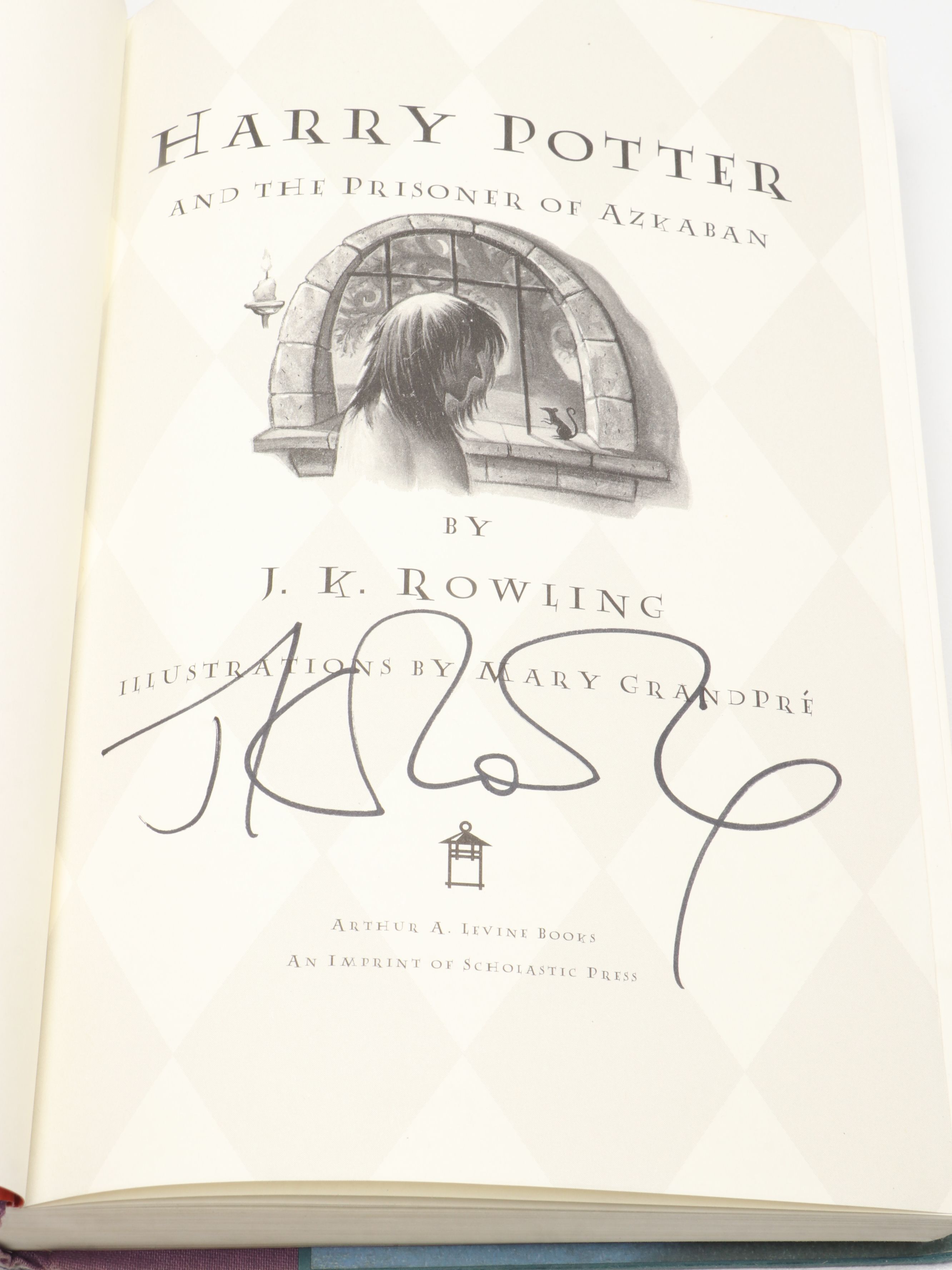 J. K. Rowling Signed "Harry Potter and the Prisoner of Azkaban" Book and More
