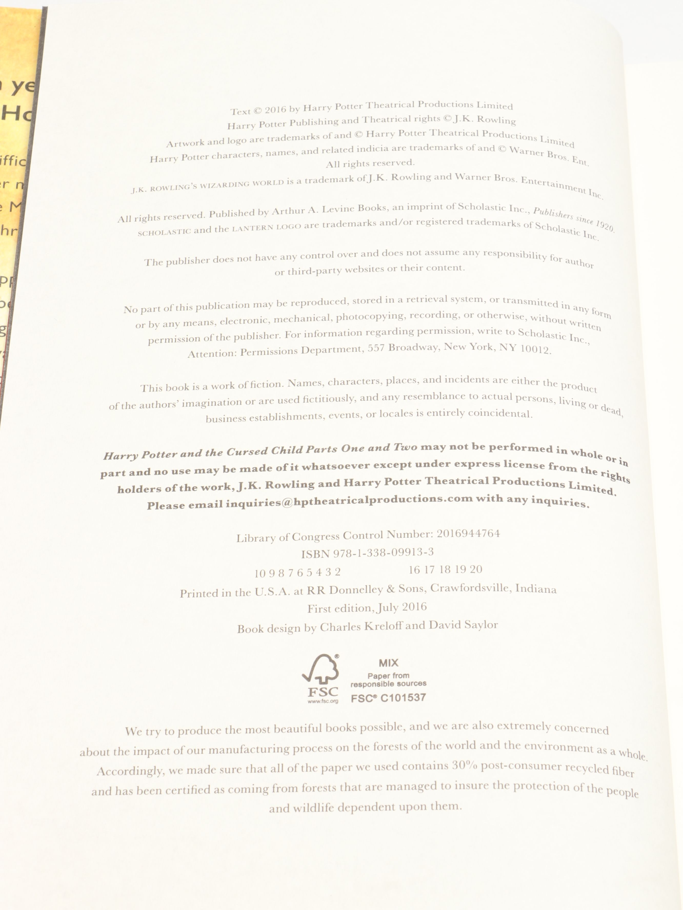 J. K. Rowling Signed "Harry Potter and the Prisoner of Azkaban" Book and More