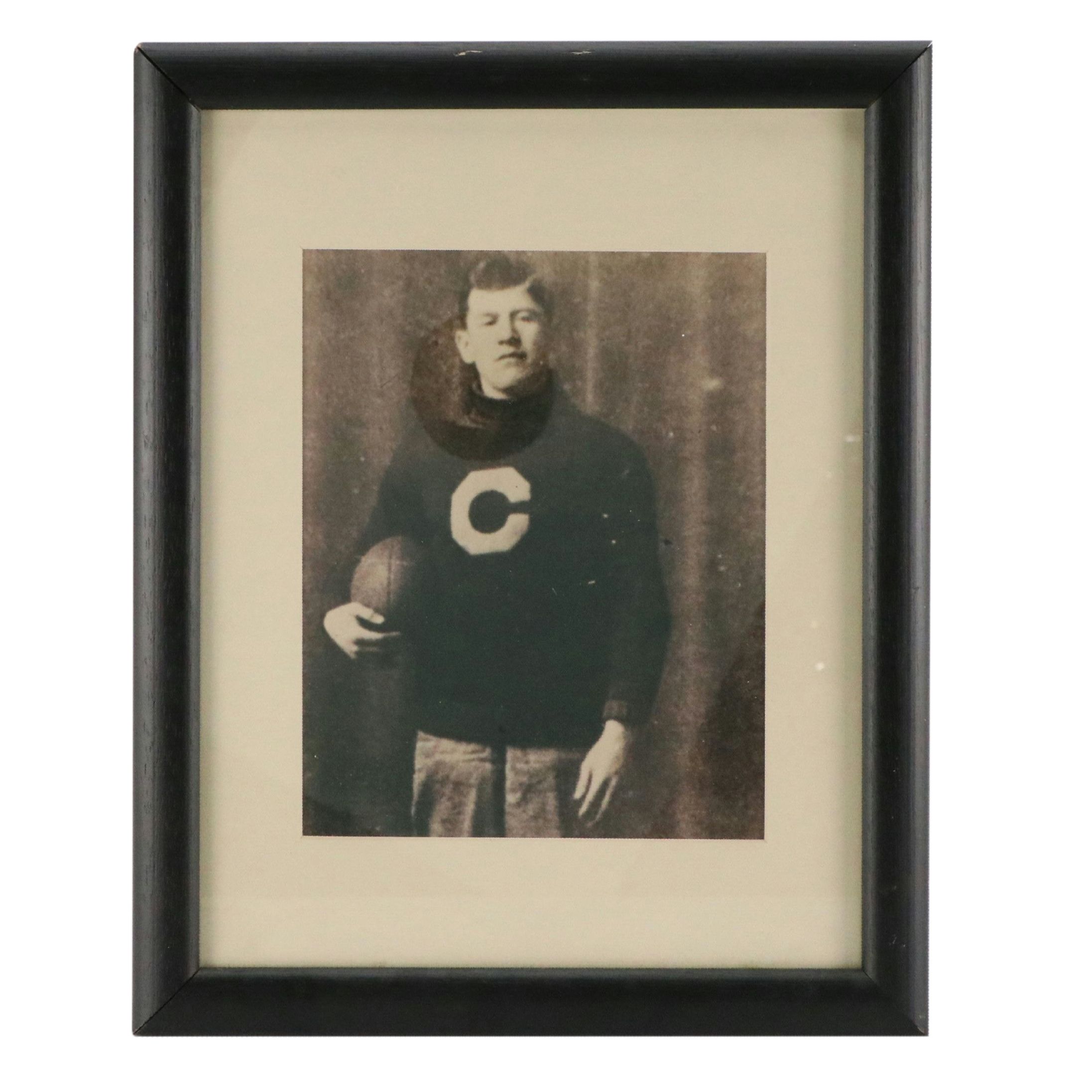 Digital Print of Jim Thorpe in Canton Bulldogs Shirt, 21st Century