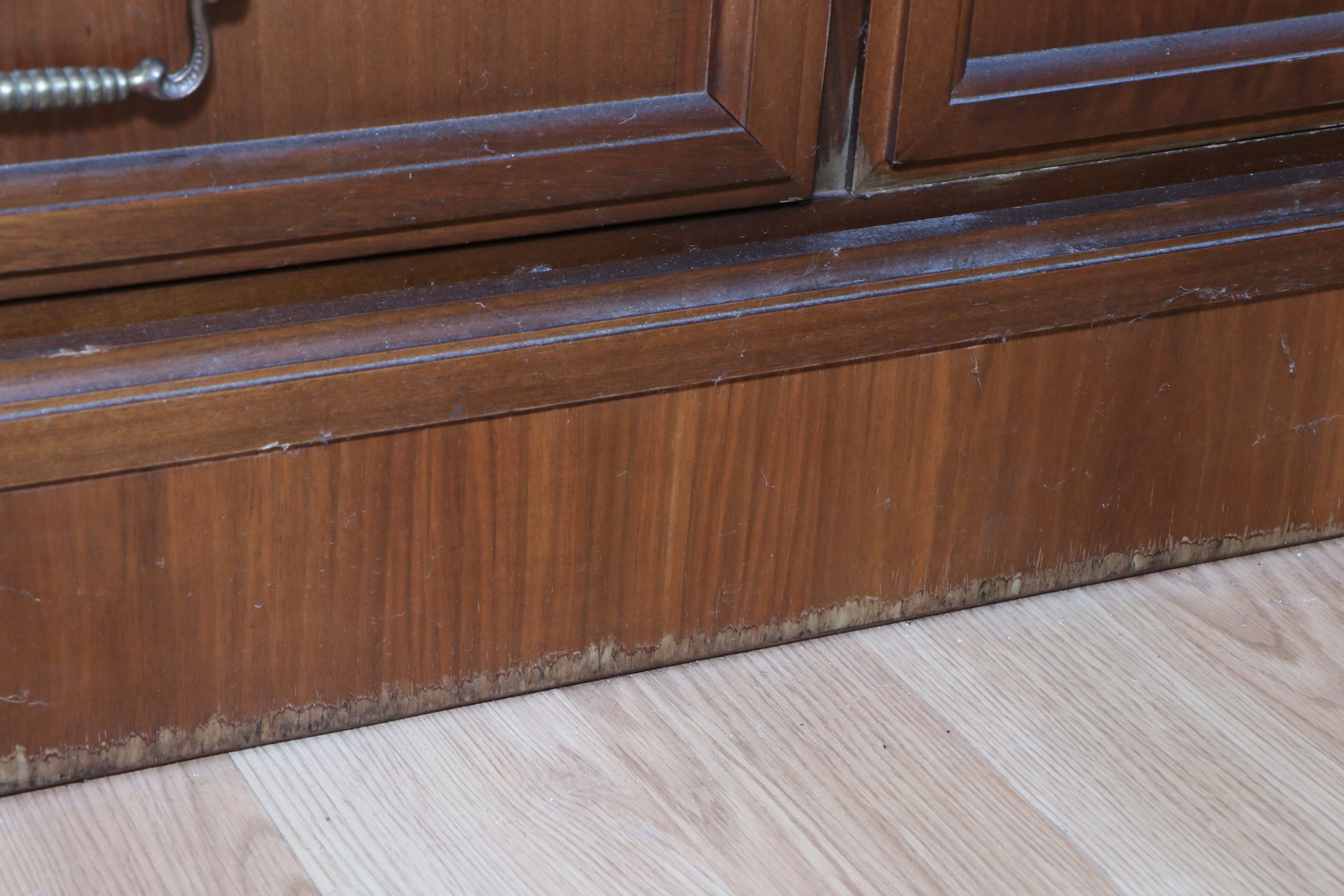 Large Traditional Walnut Library Wall Unit, Late 20th Century