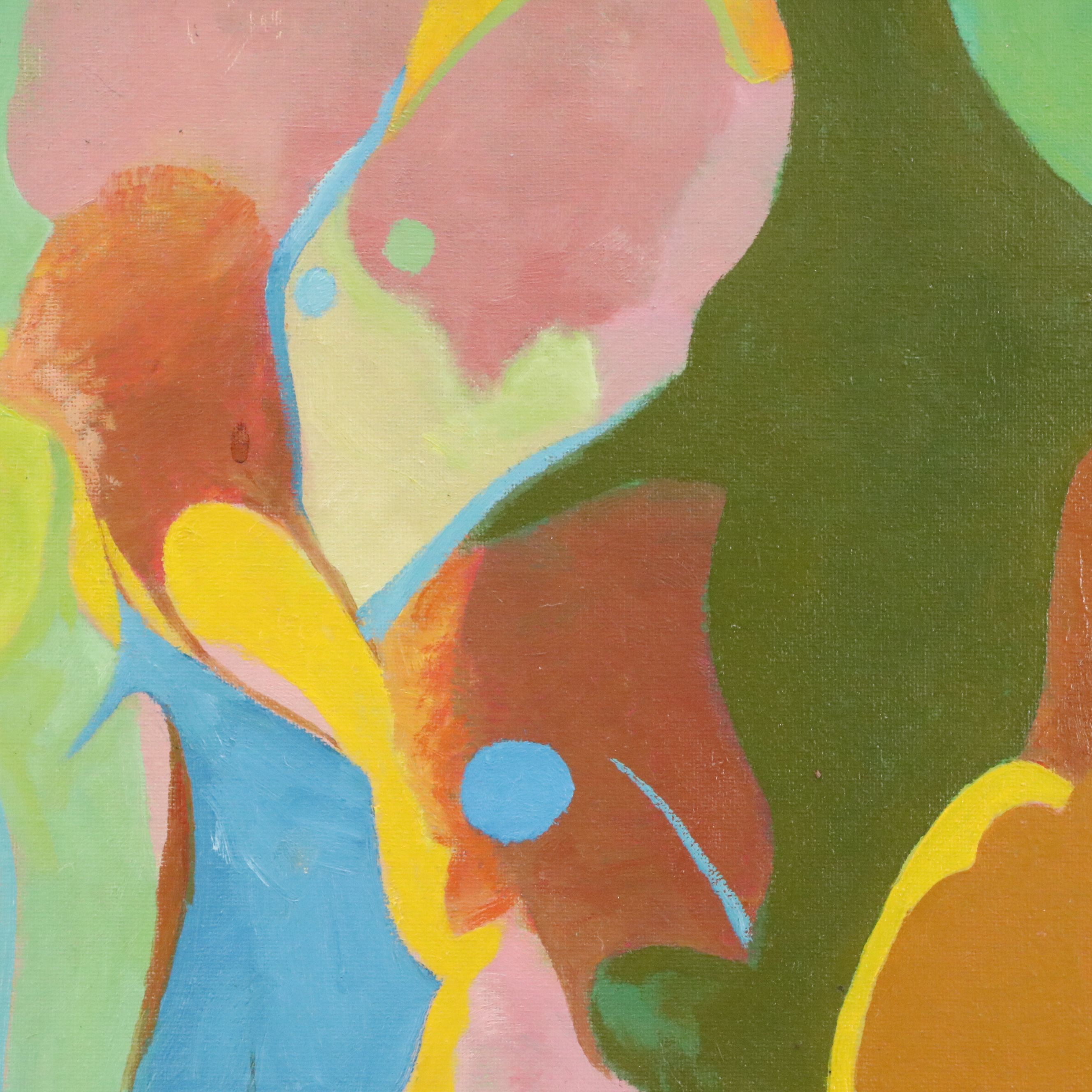 Steven David Brandlein Abstract Oil Painting, 21st Century