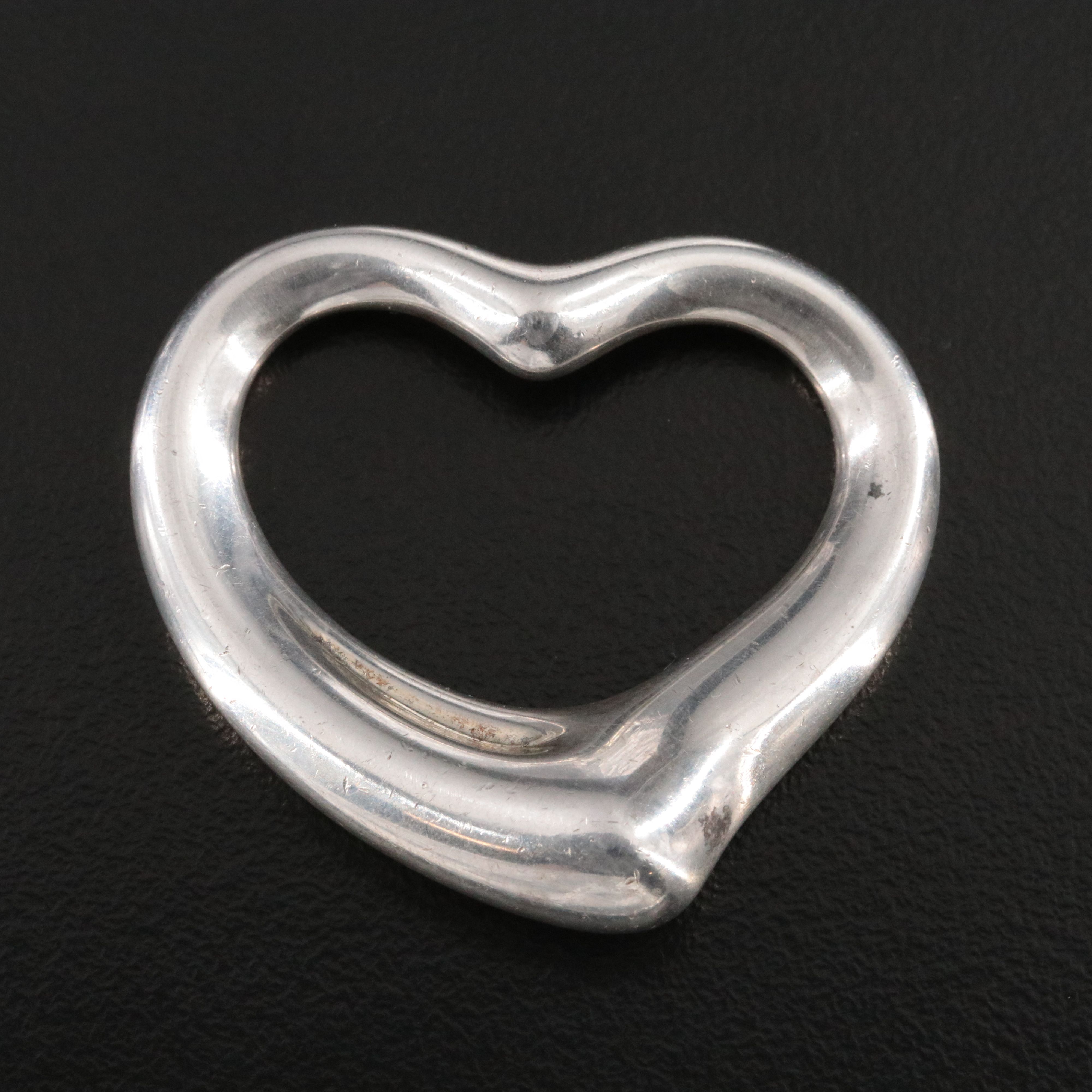 Elsa Peretti for Tiffany & Co. Sterling Open Heart Pendant