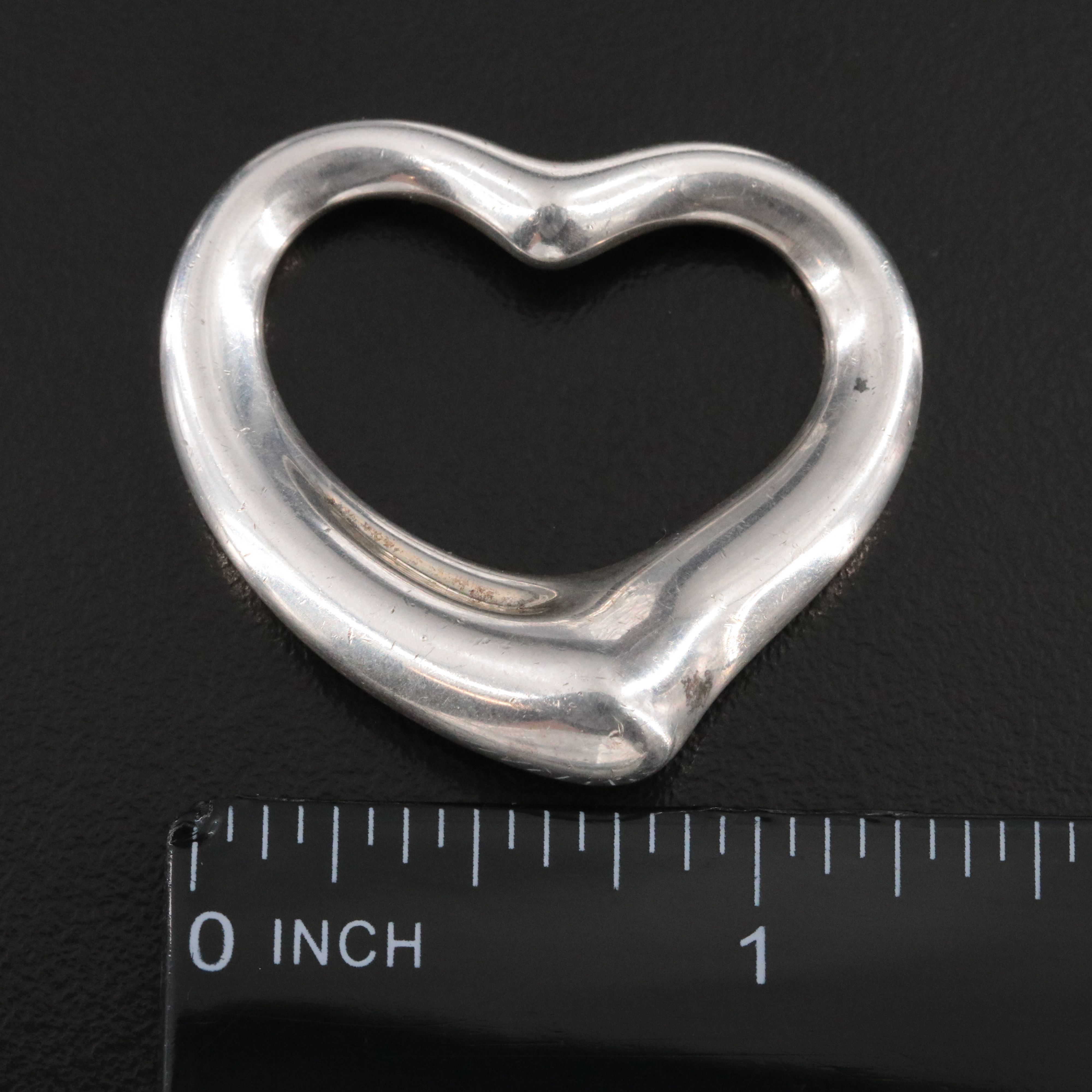 Elsa Peretti for Tiffany & Co. Sterling Open Heart Pendant
