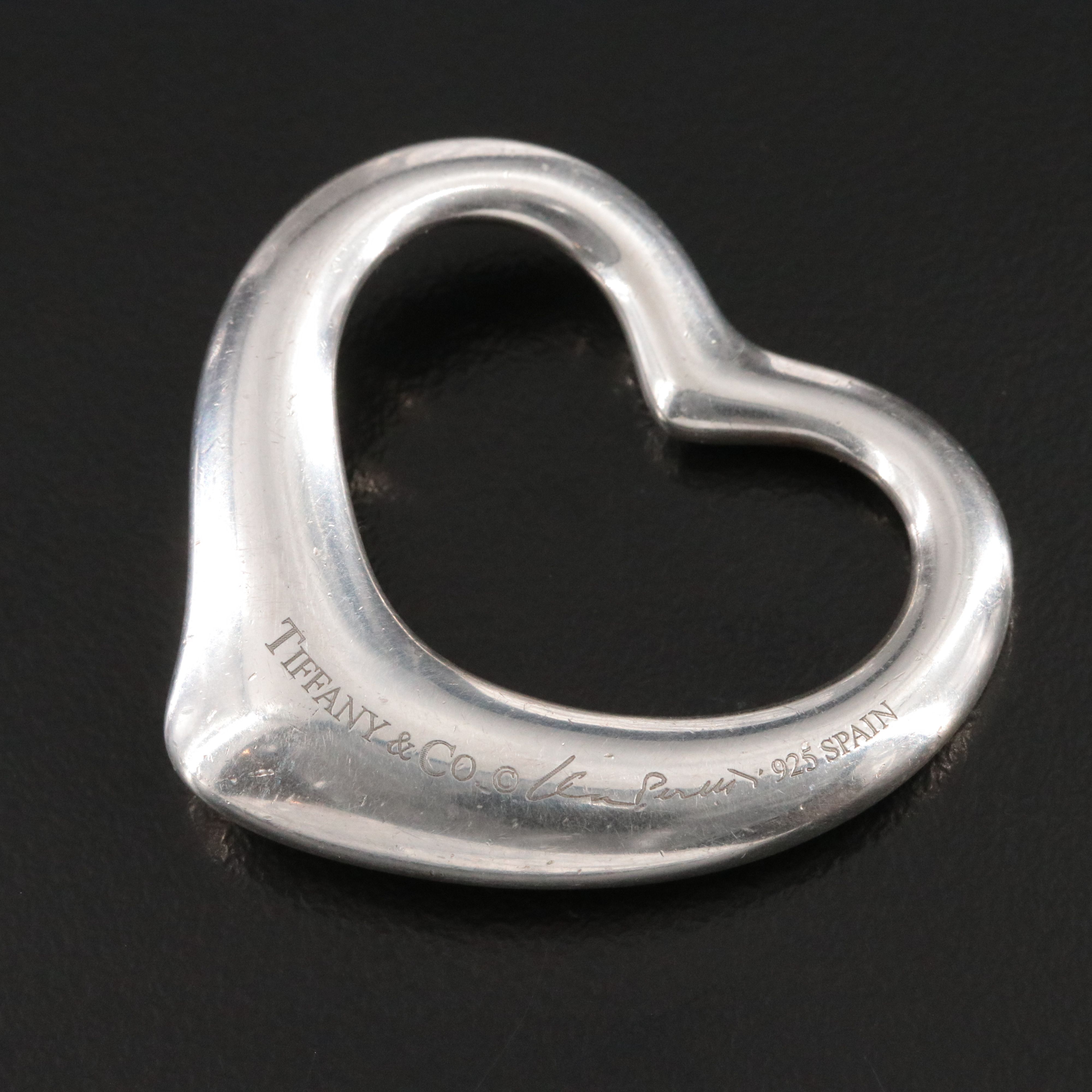 Elsa Peretti for Tiffany & Co. Sterling Open Heart Pendant