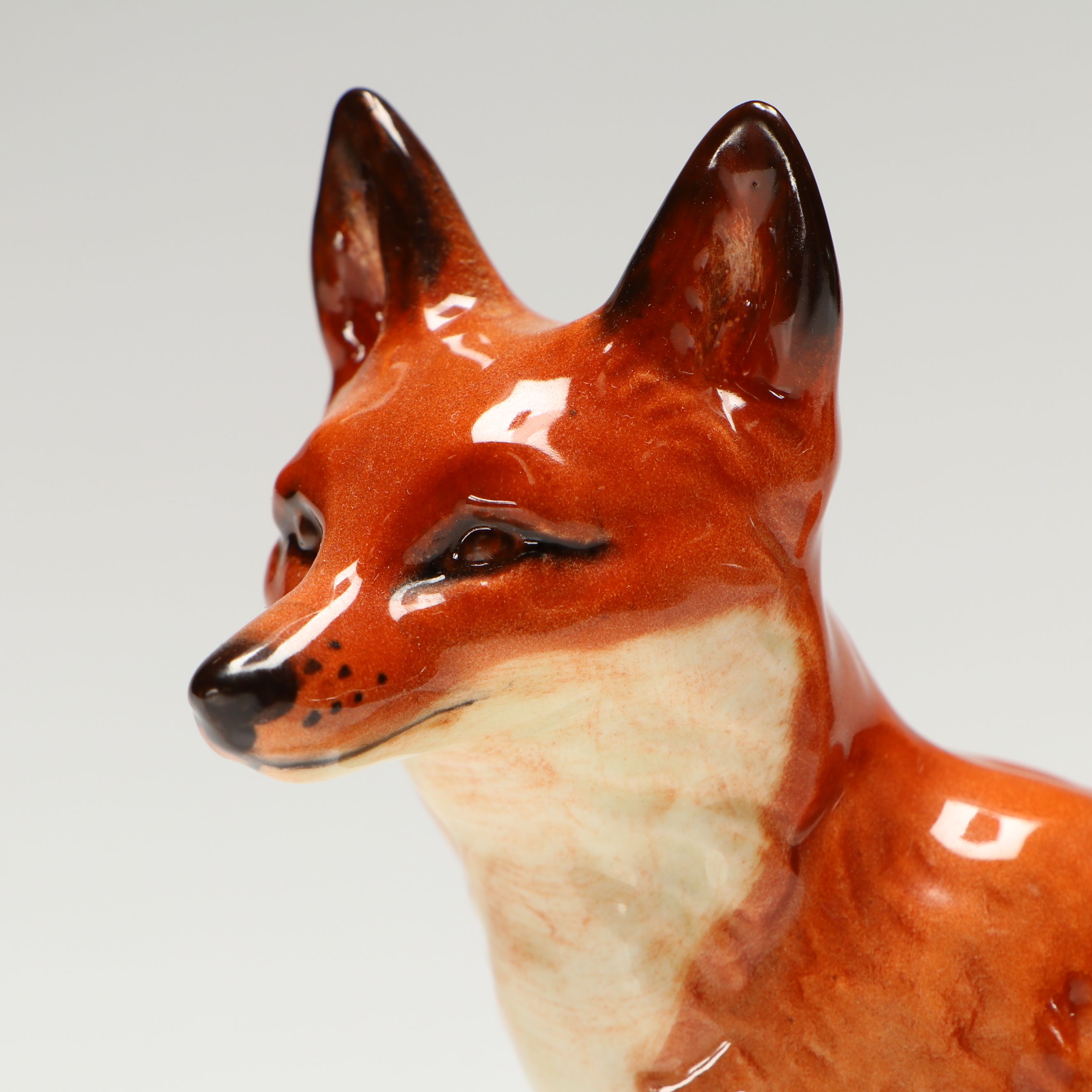 Beswick Porcelain Walking Fox Figurine