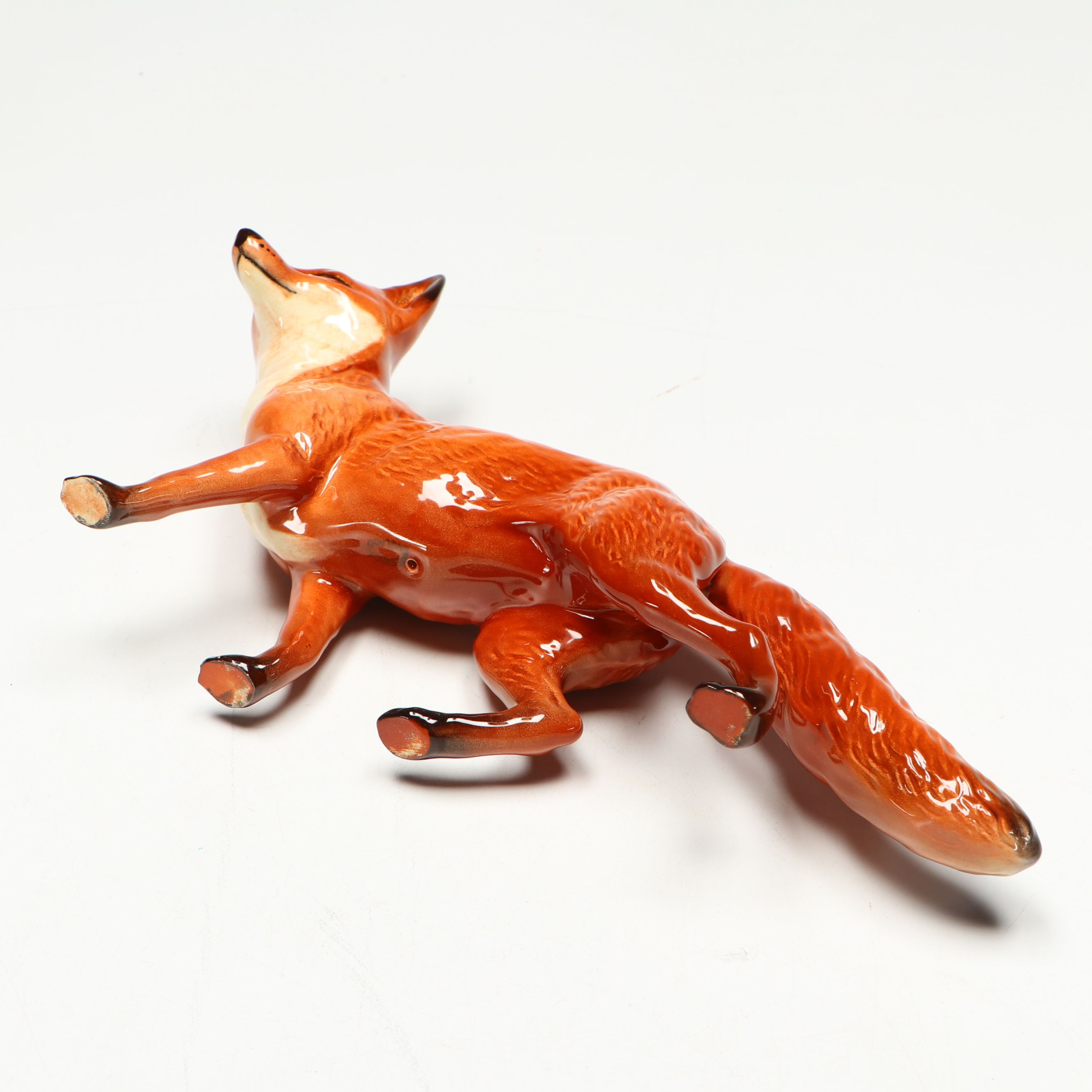 Beswick Porcelain Walking Fox Figurine