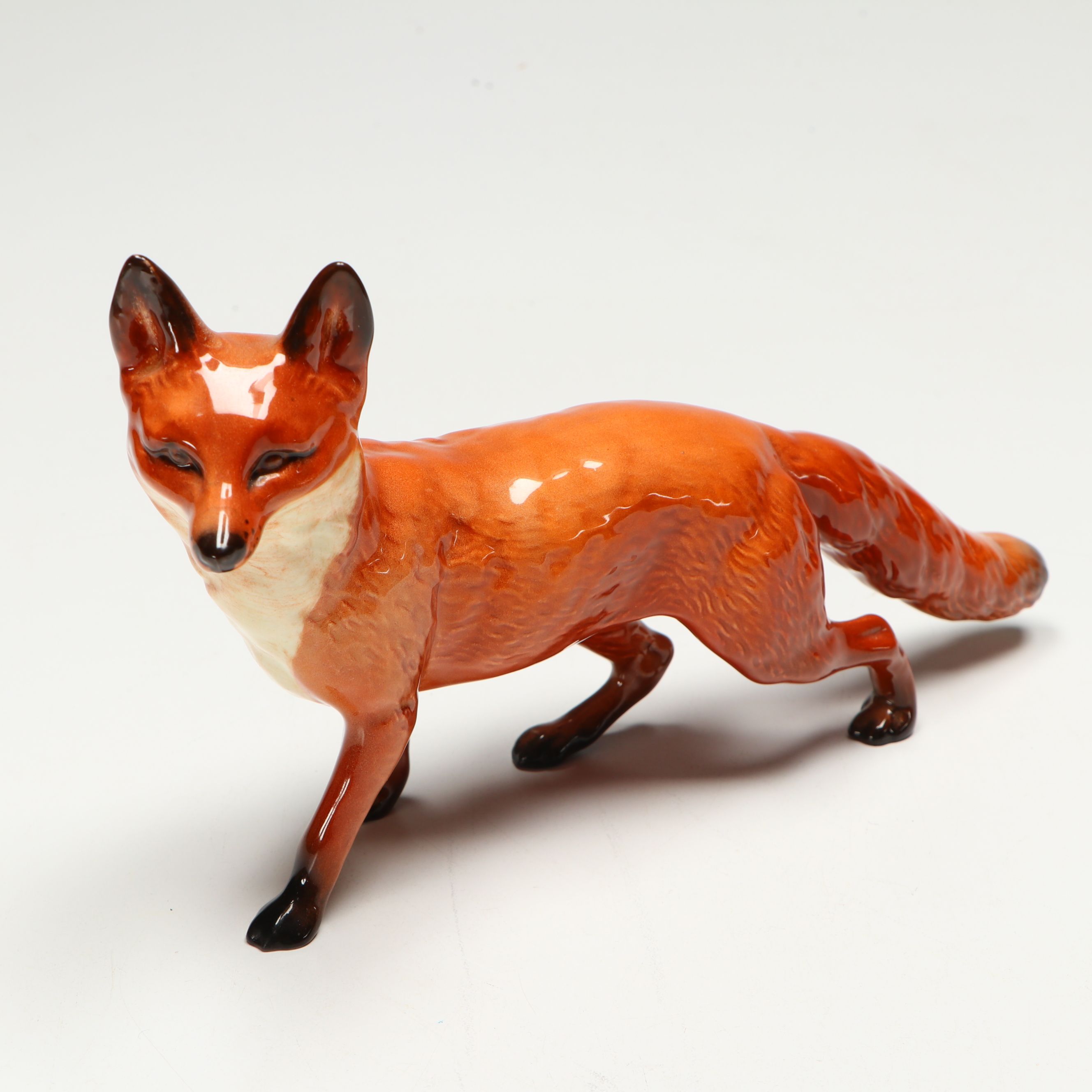 Beswick Porcelain Walking Fox Figurine
