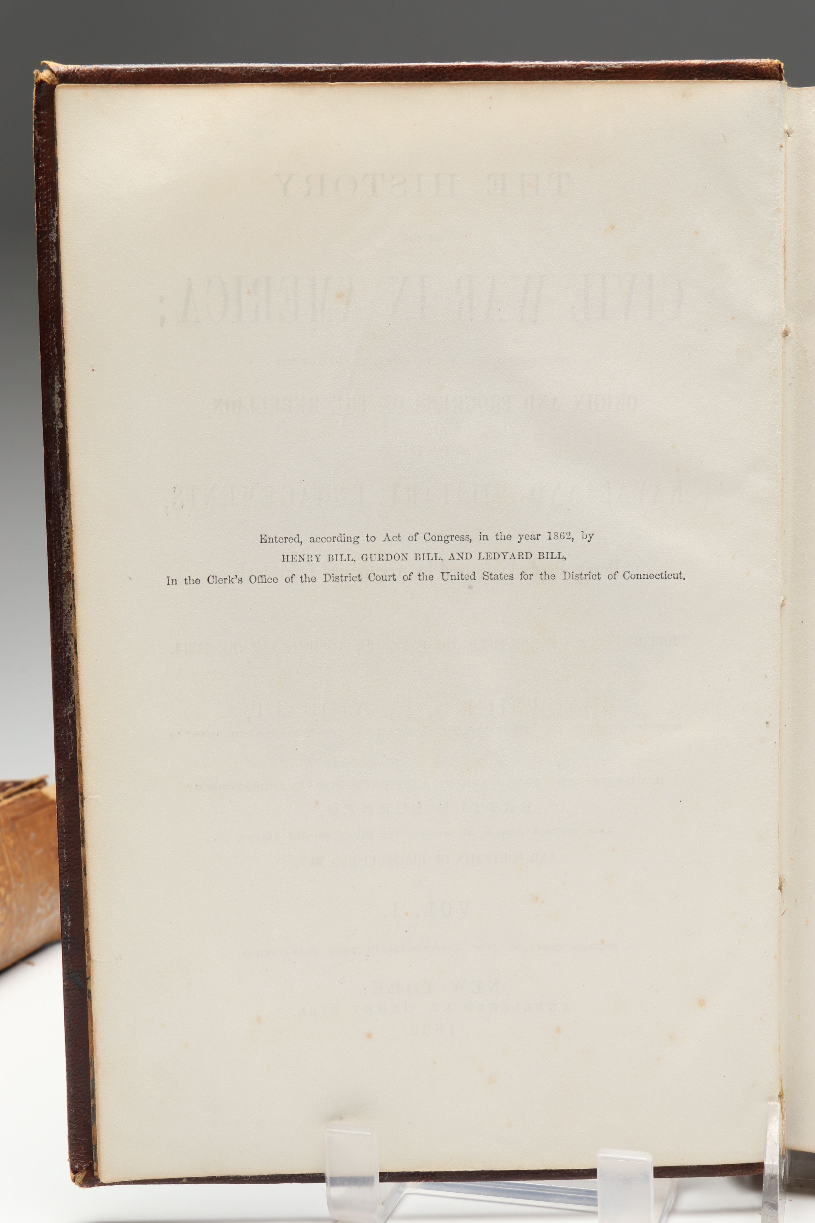 "The History of the Civil War in America" Two-Volume Set by John S. C. Abbott