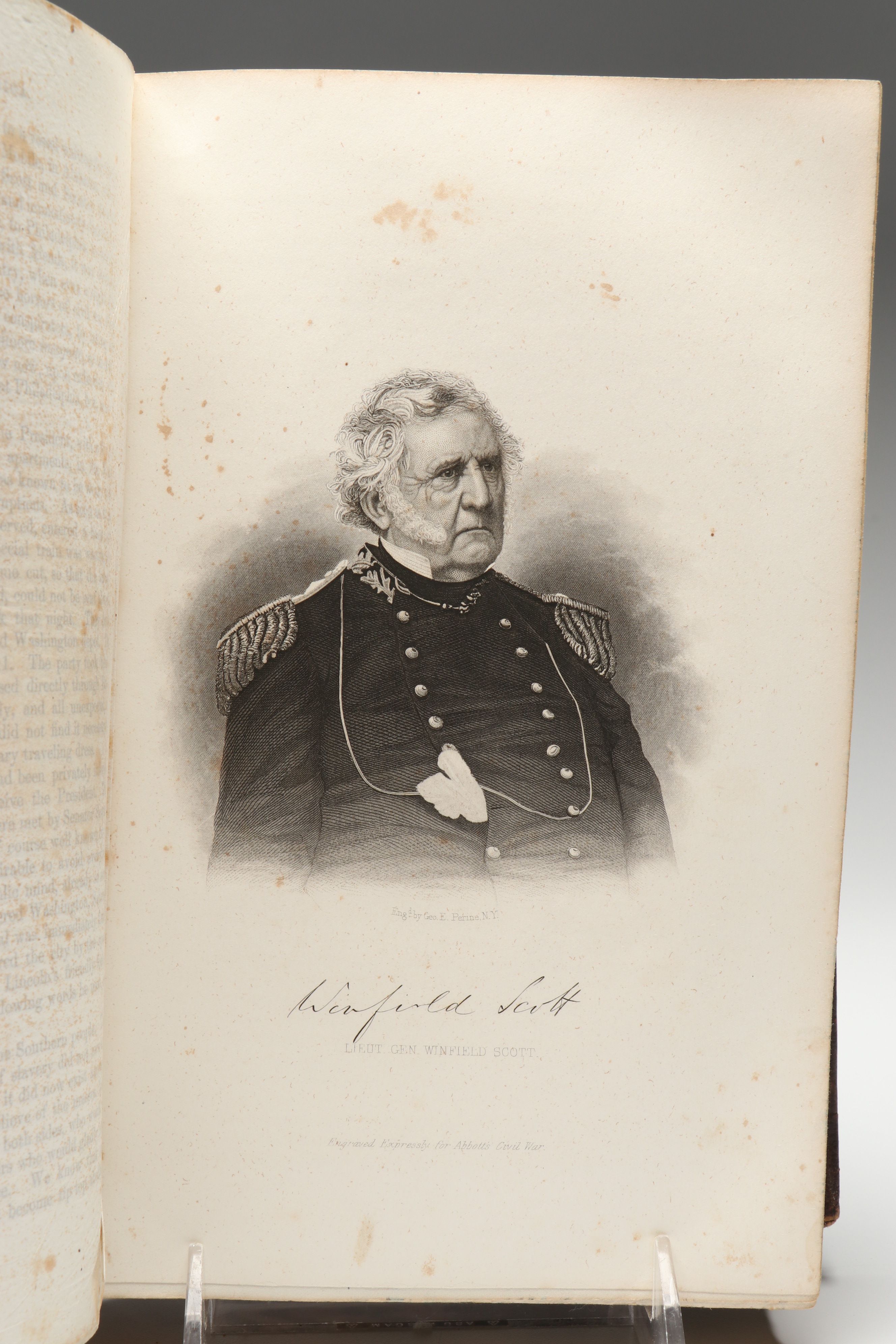 "The History of the Civil War in America" Two-Volume Set by John S. C. Abbott