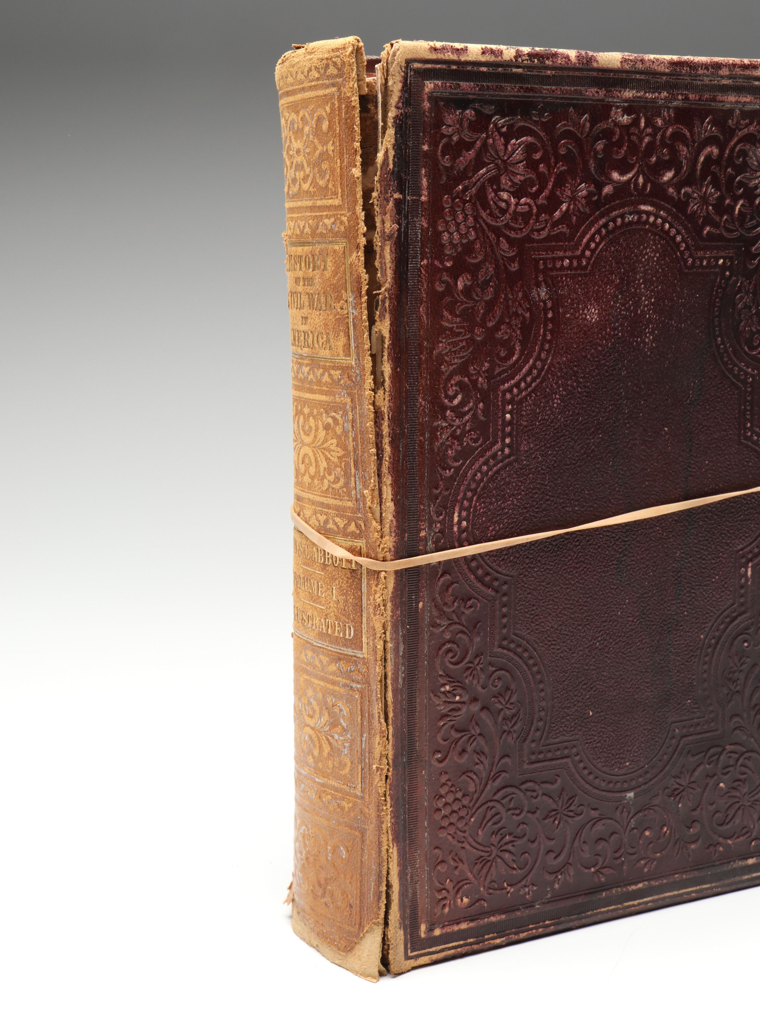 "The History of the Civil War in America" Two-Volume Set by John S. C. Abbott
