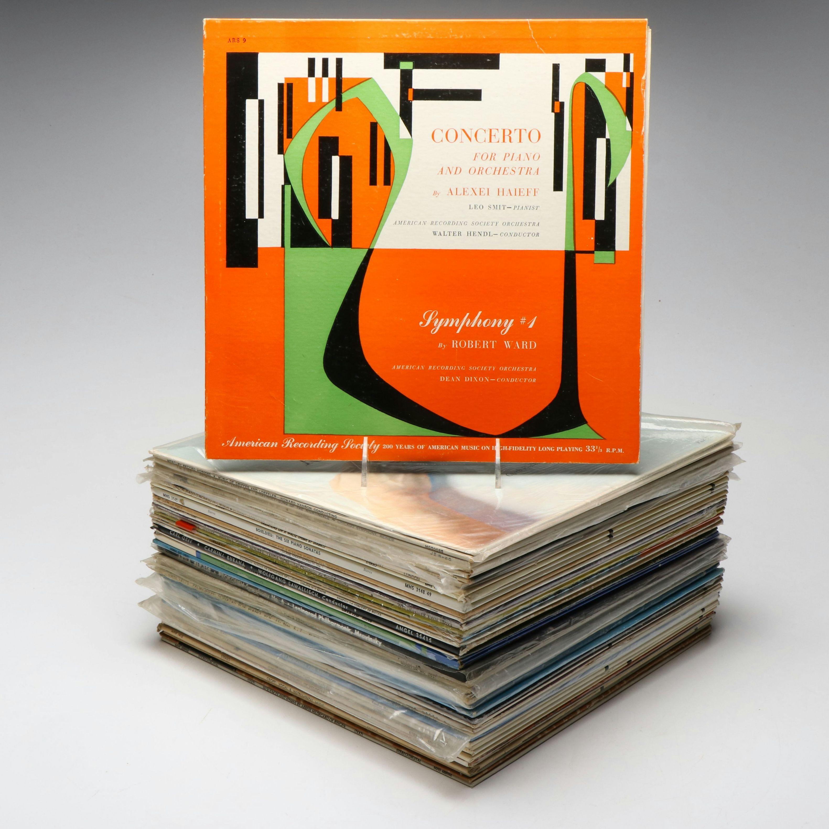 Giacomo Puccini, Prokofiev and Other Medieval to Modern Classical Records