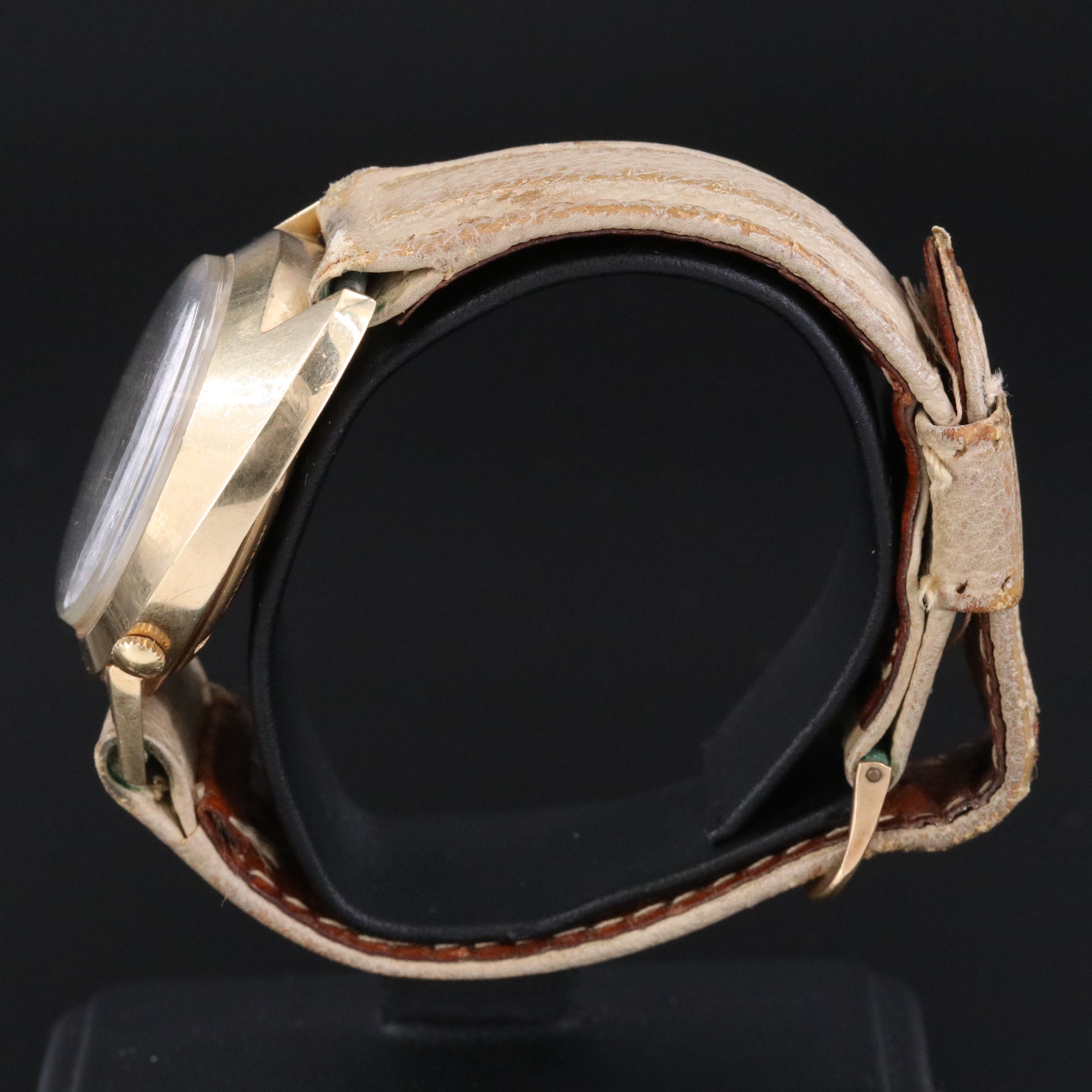 Mid Century Modern 14K Hamilton Spectra Electric Award Watch