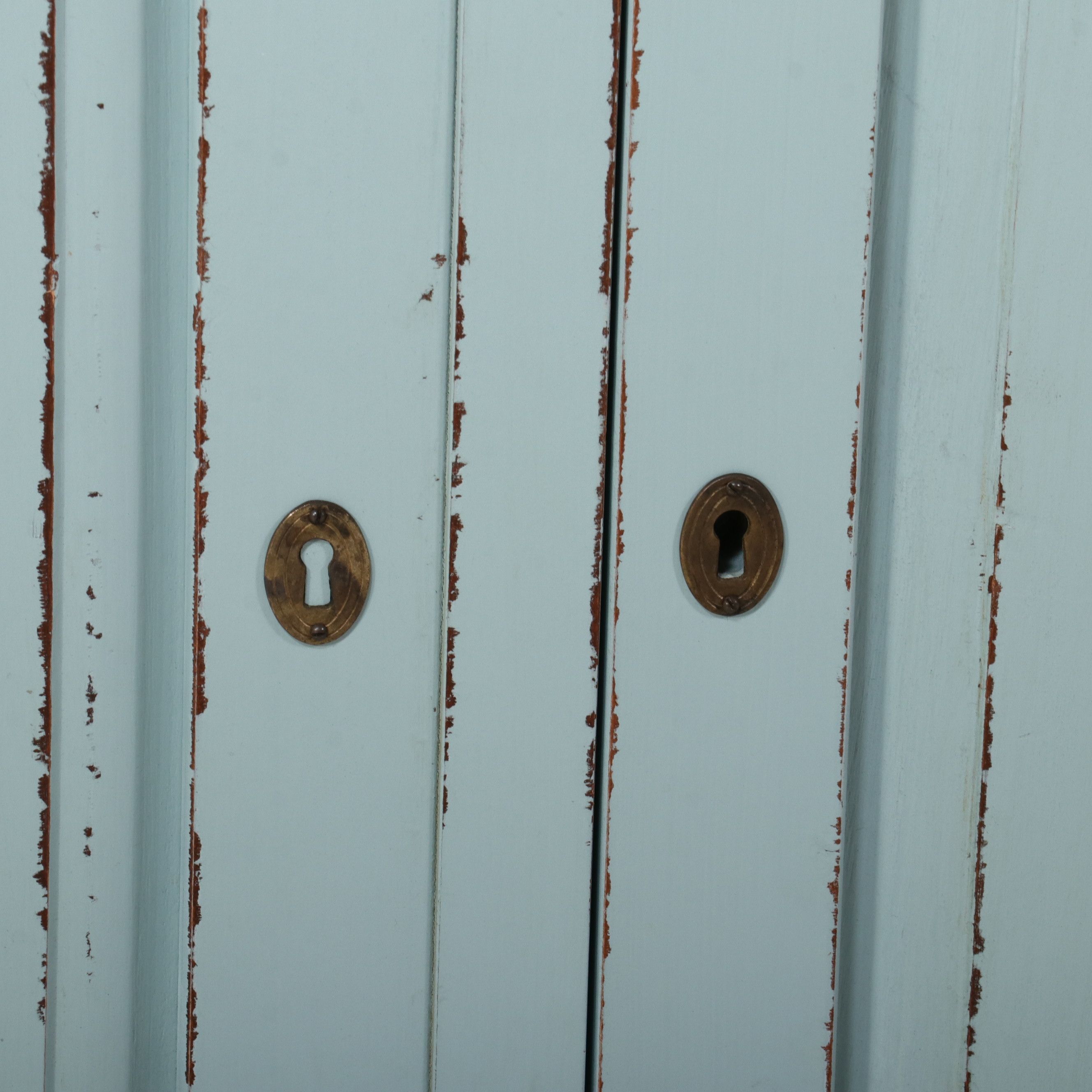 Distressed Painted Wood Commode Chest, Late 20th/ Early 21st Century