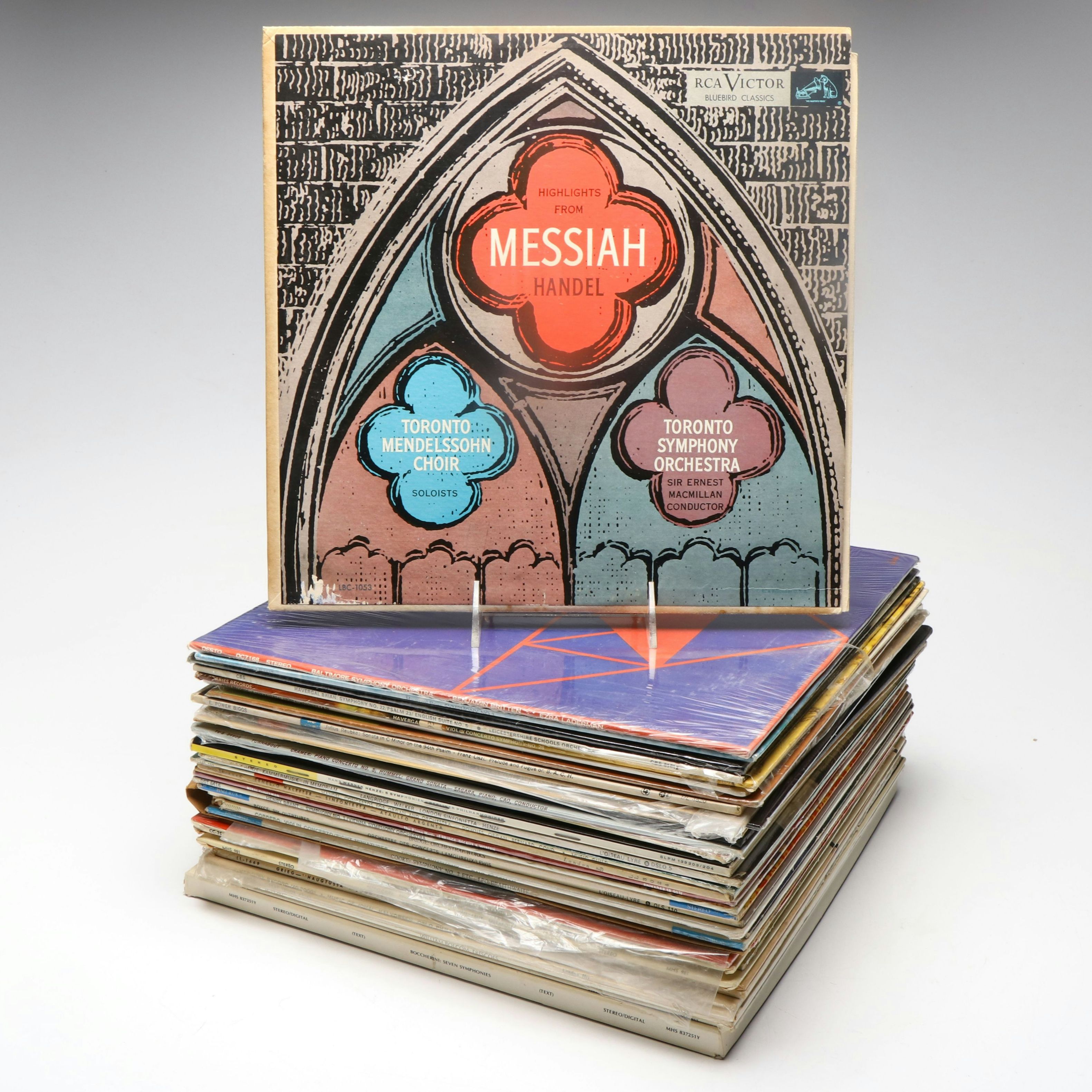 Handel, Henze, Havergal Brian and Other Classical Vinyl Records