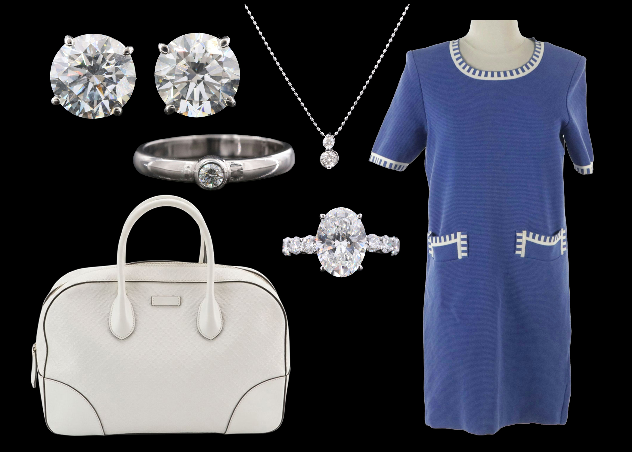Designer Fashion, Handbags, Watches & Diamond and Gemstone Jewelry