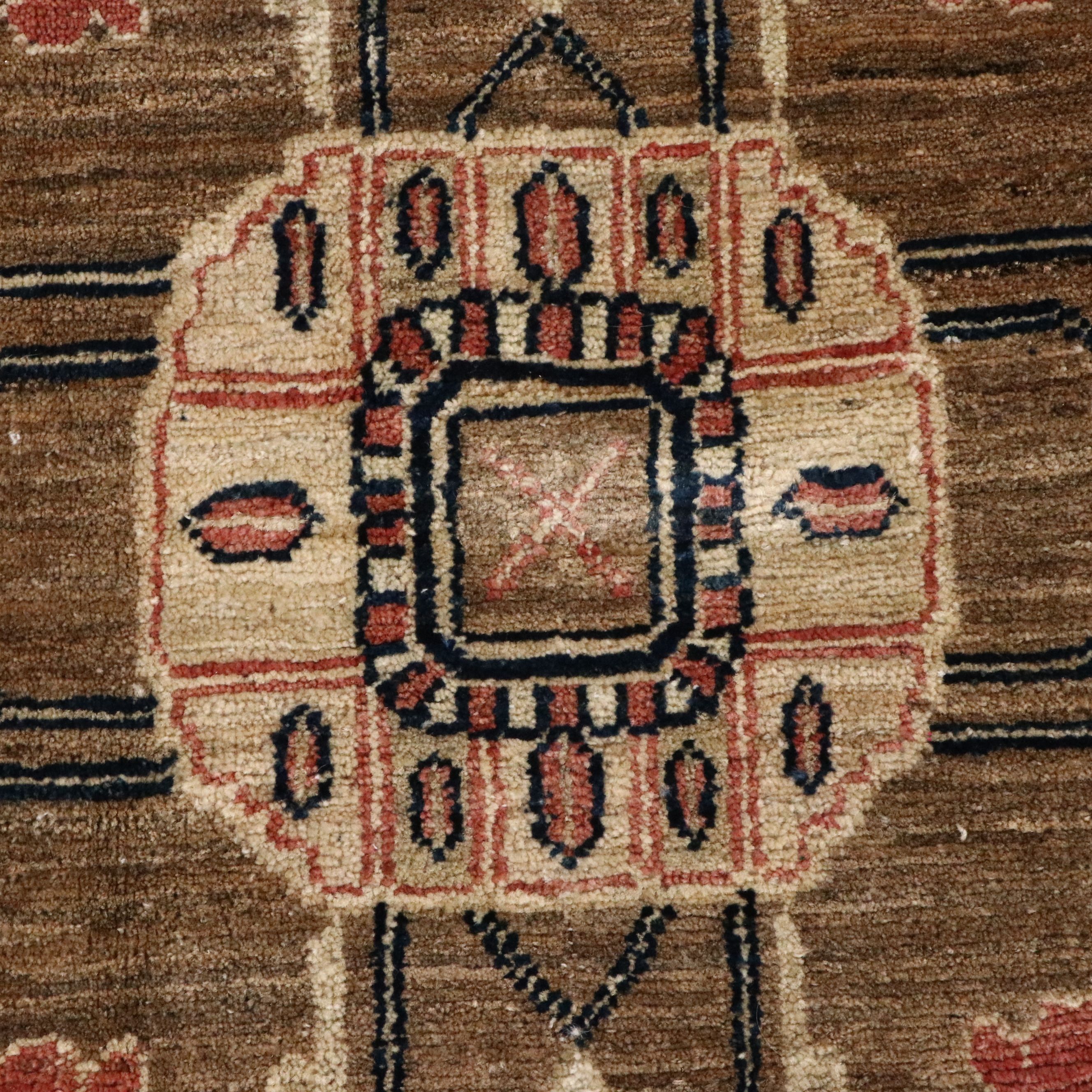 8' x 9'7 Hand-Knotted Persian Heriz Style Area Rug