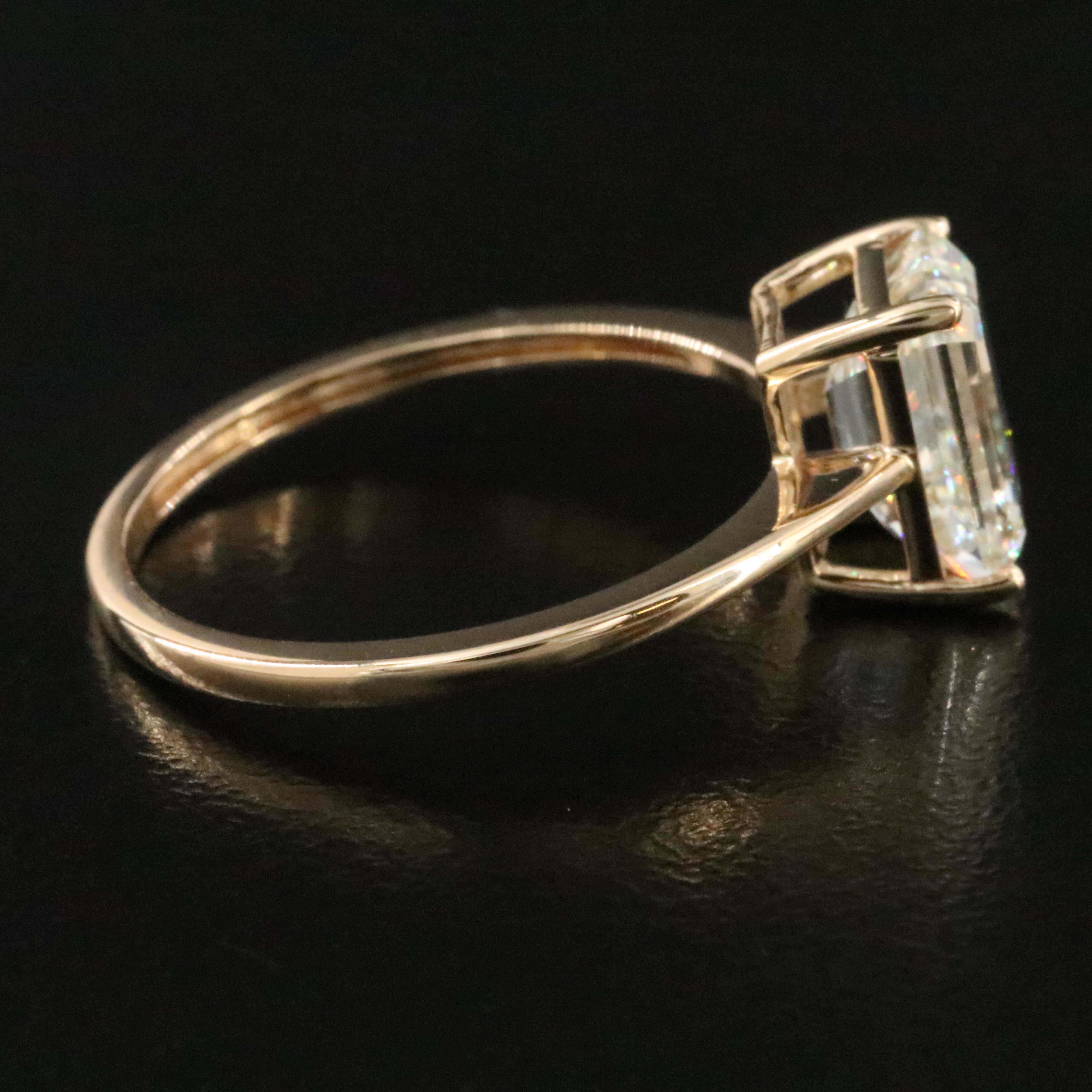 18K 2.00 CT Diamond Solitaire Ring