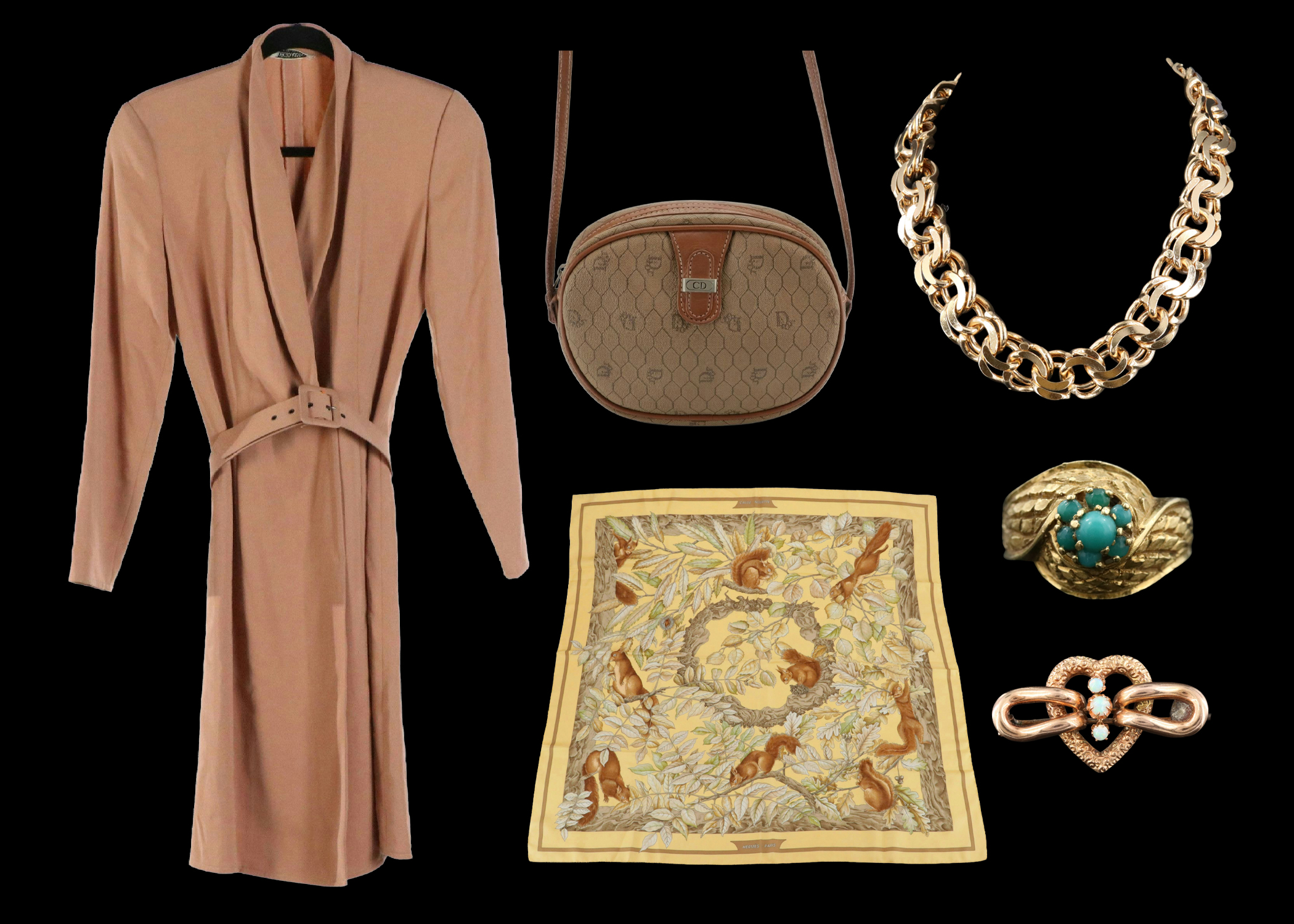 Curated Vintage Jewelry, Furs, Designer Fashion & Timepieces