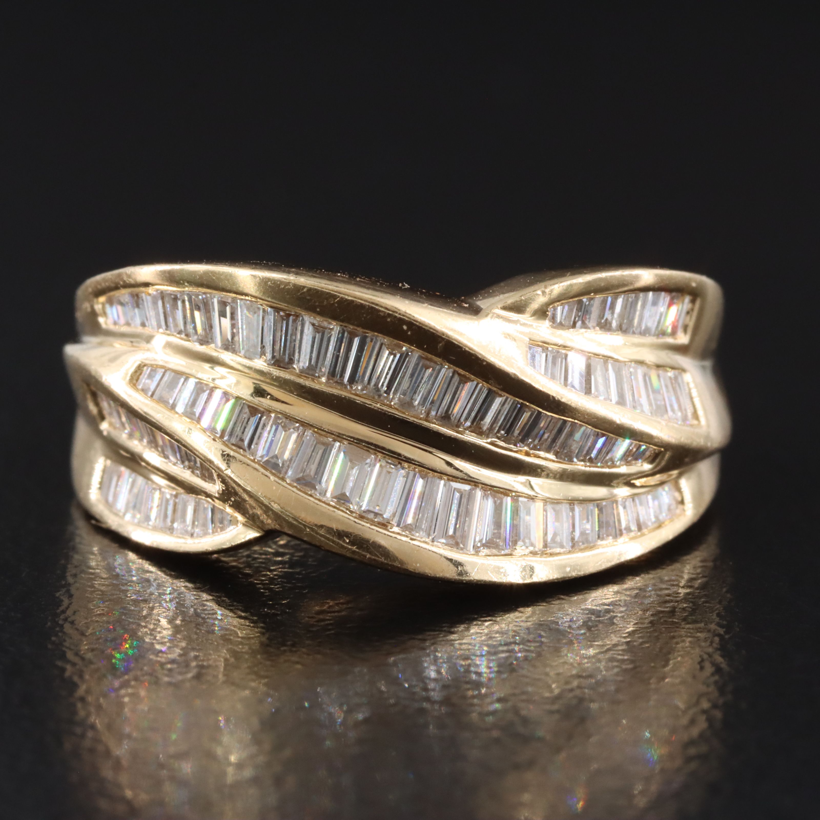 14K 0.56 CTW Diamond Band