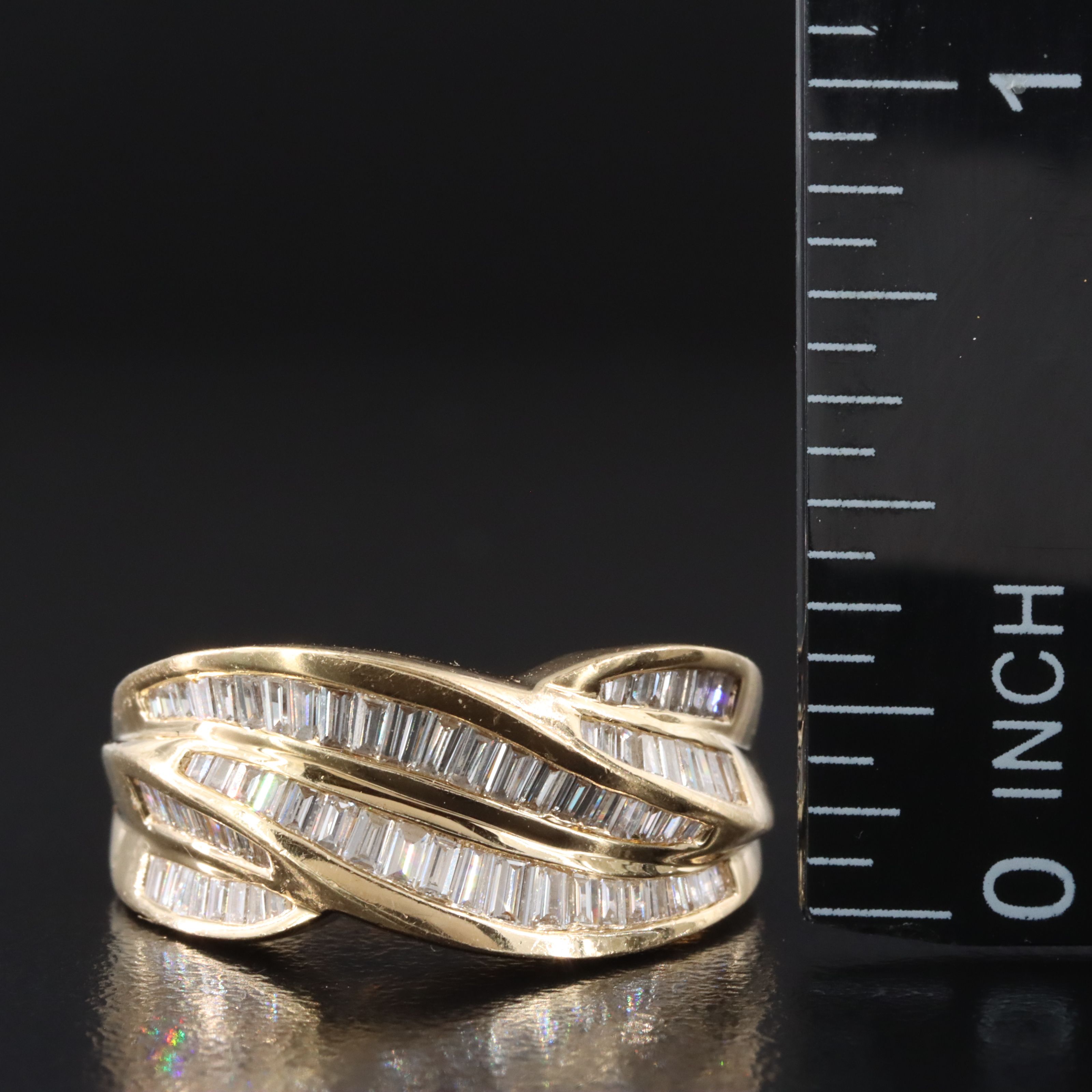 14K 0.56 CTW Diamond Band
