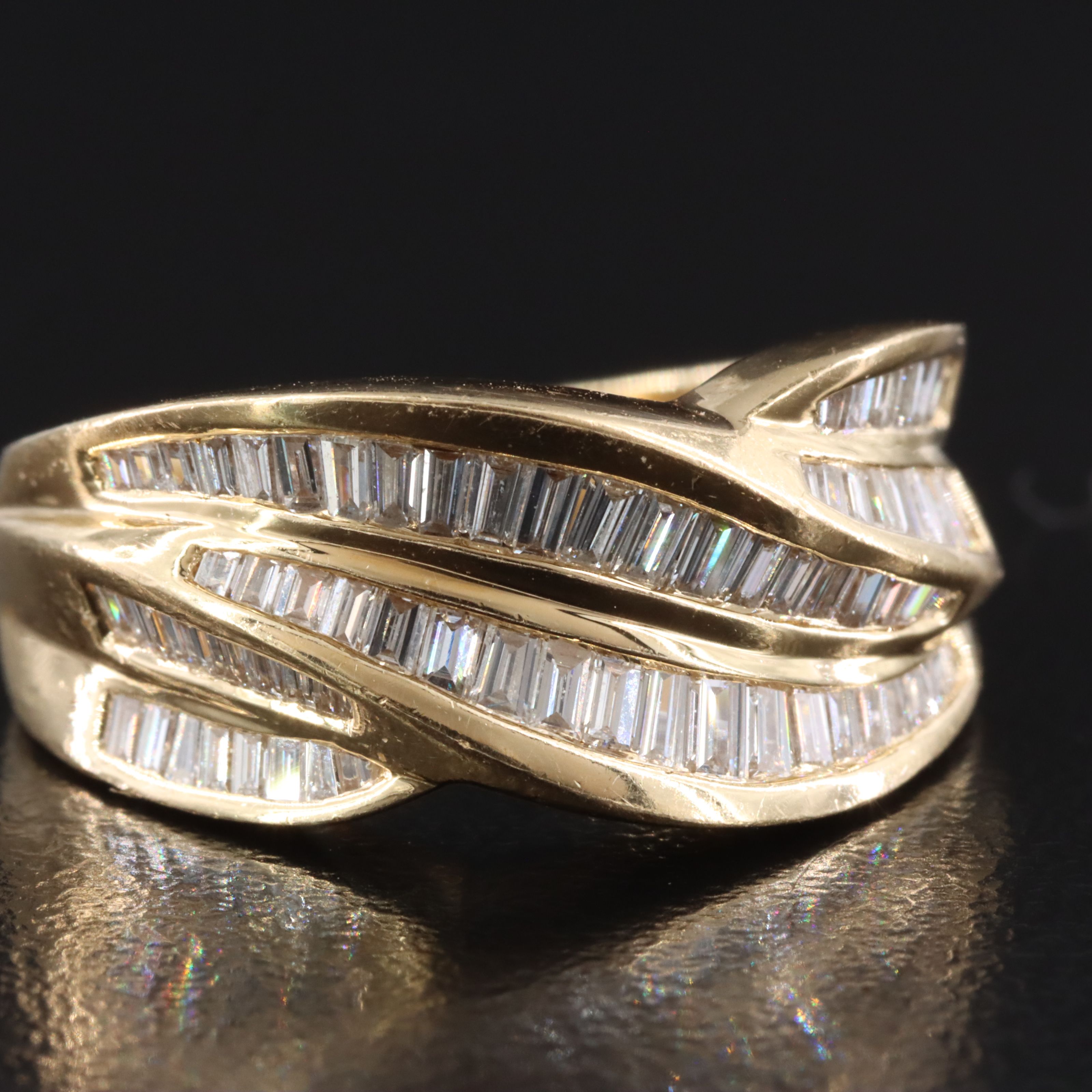 14K 0.56 CTW Diamond Band