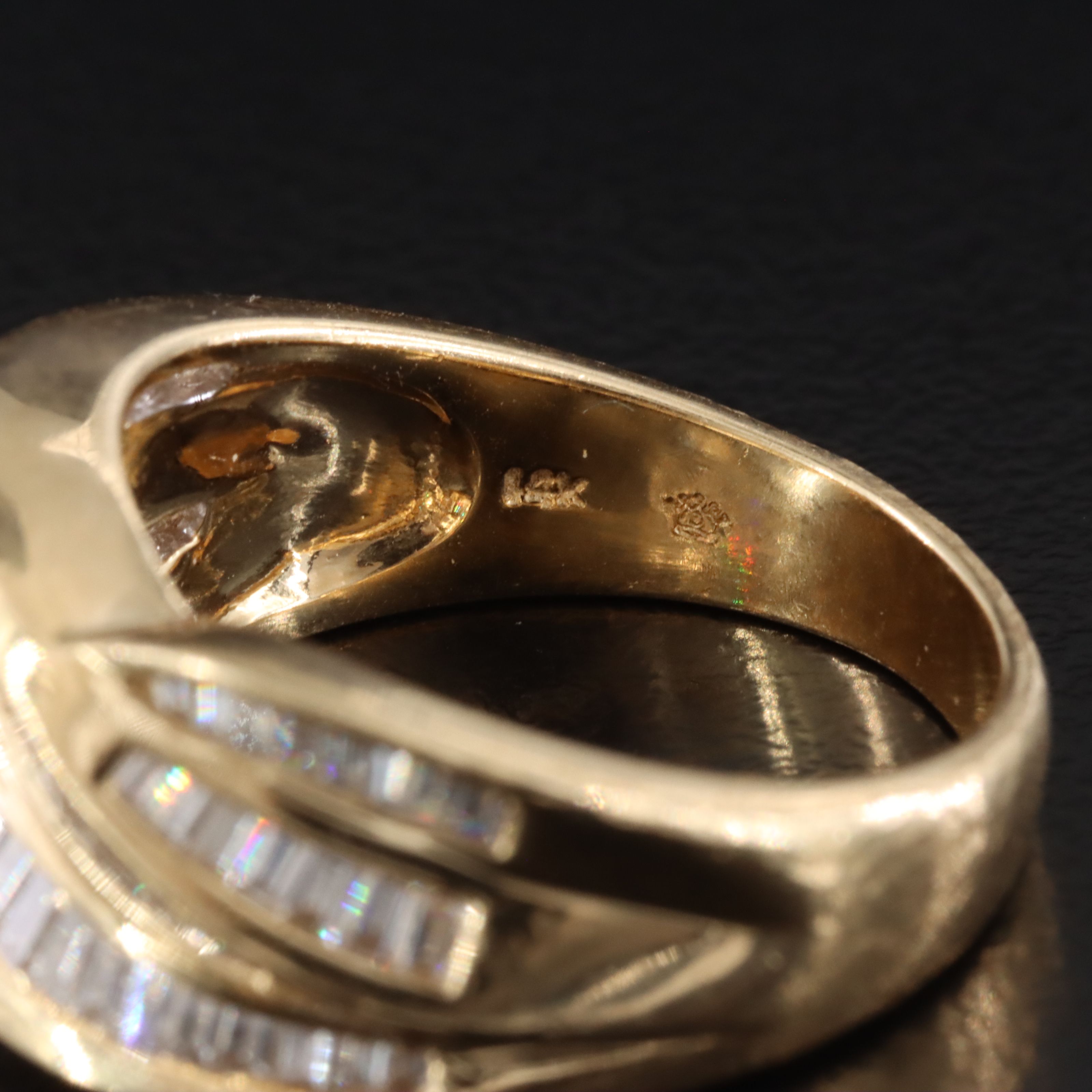 14K 0.56 CTW Diamond Band