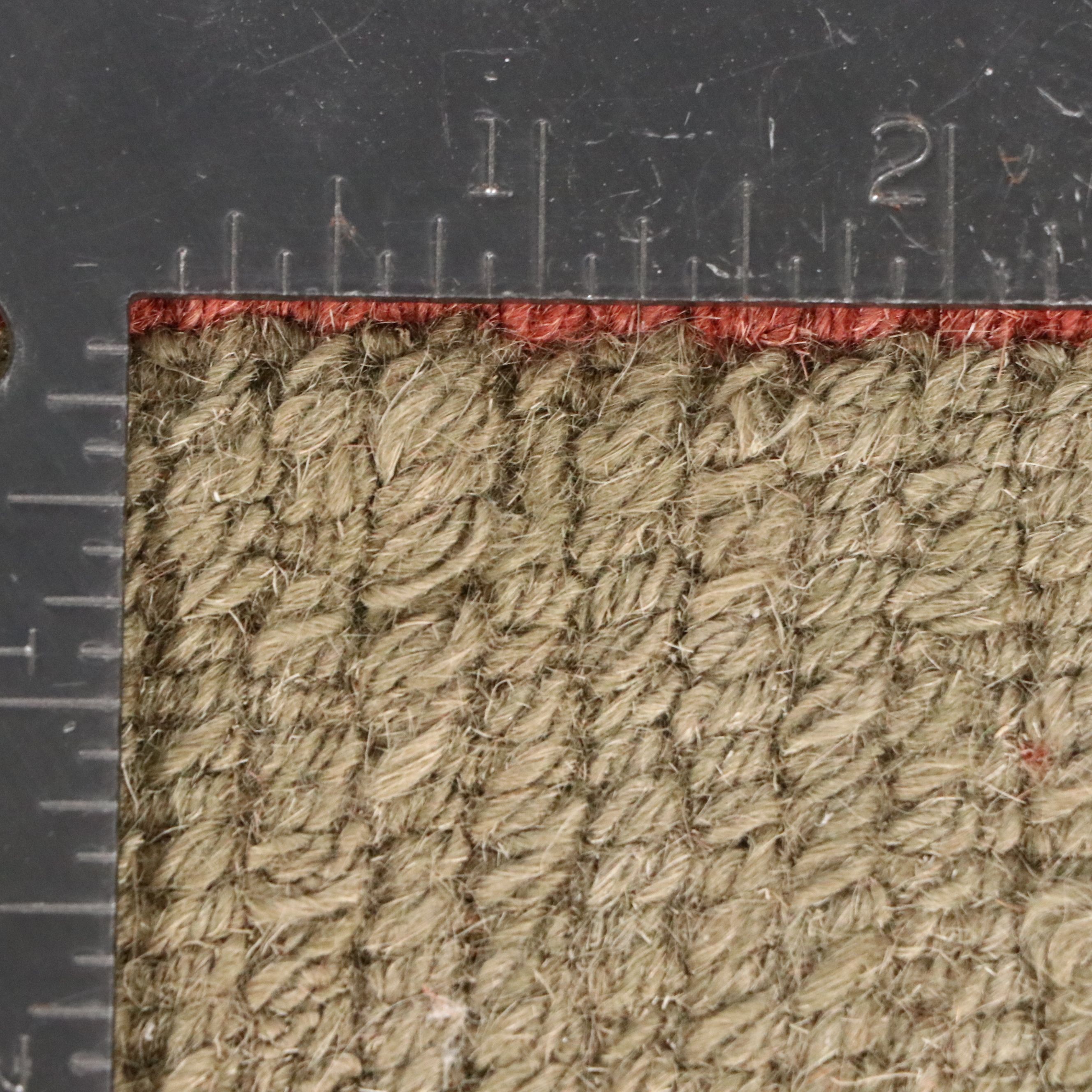 7'10 x 10'10 Hand-Knotted Tibetan Geometric Block Area Rug