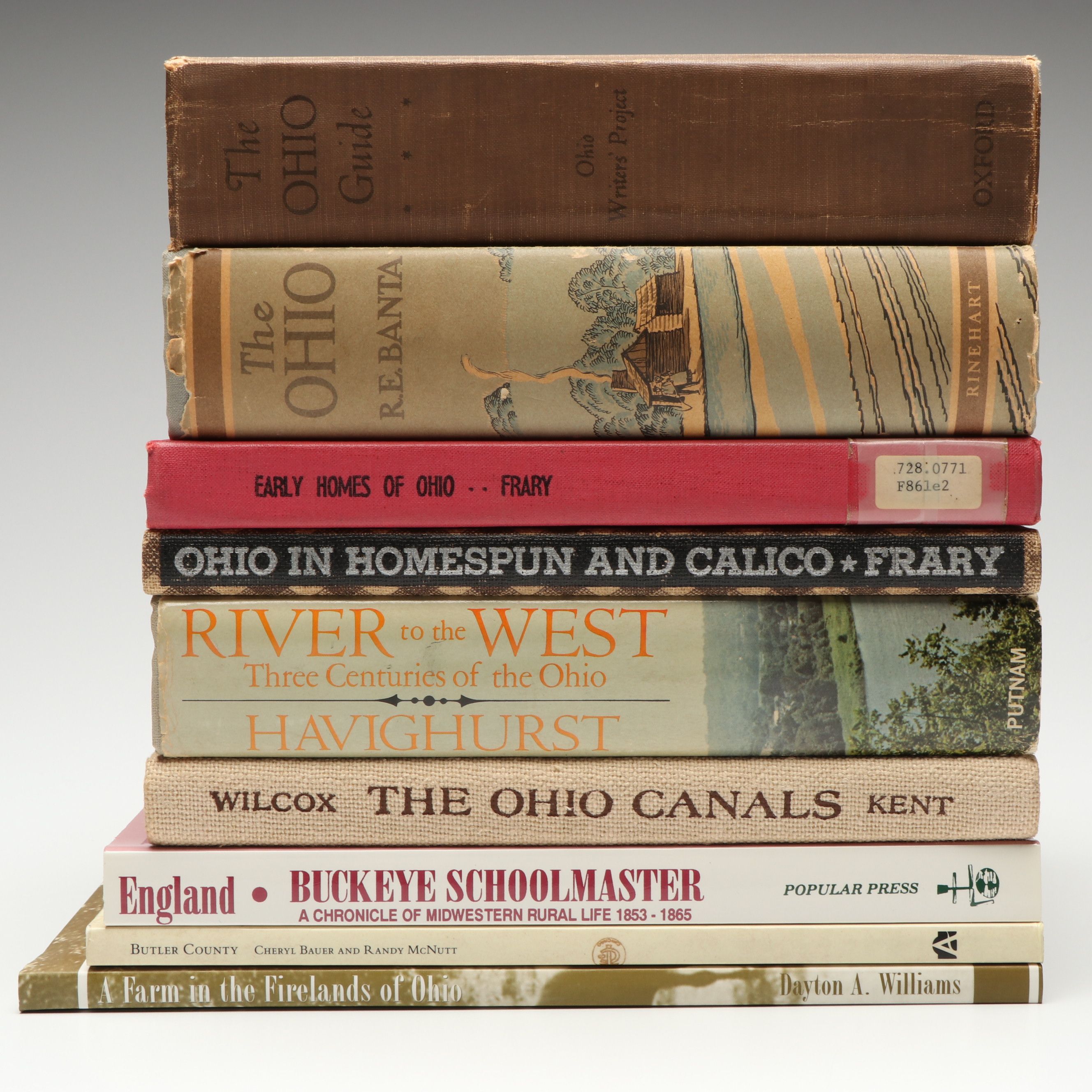 "Ohio in Homespun and Calico," "Butler County," and More Ohio History Books