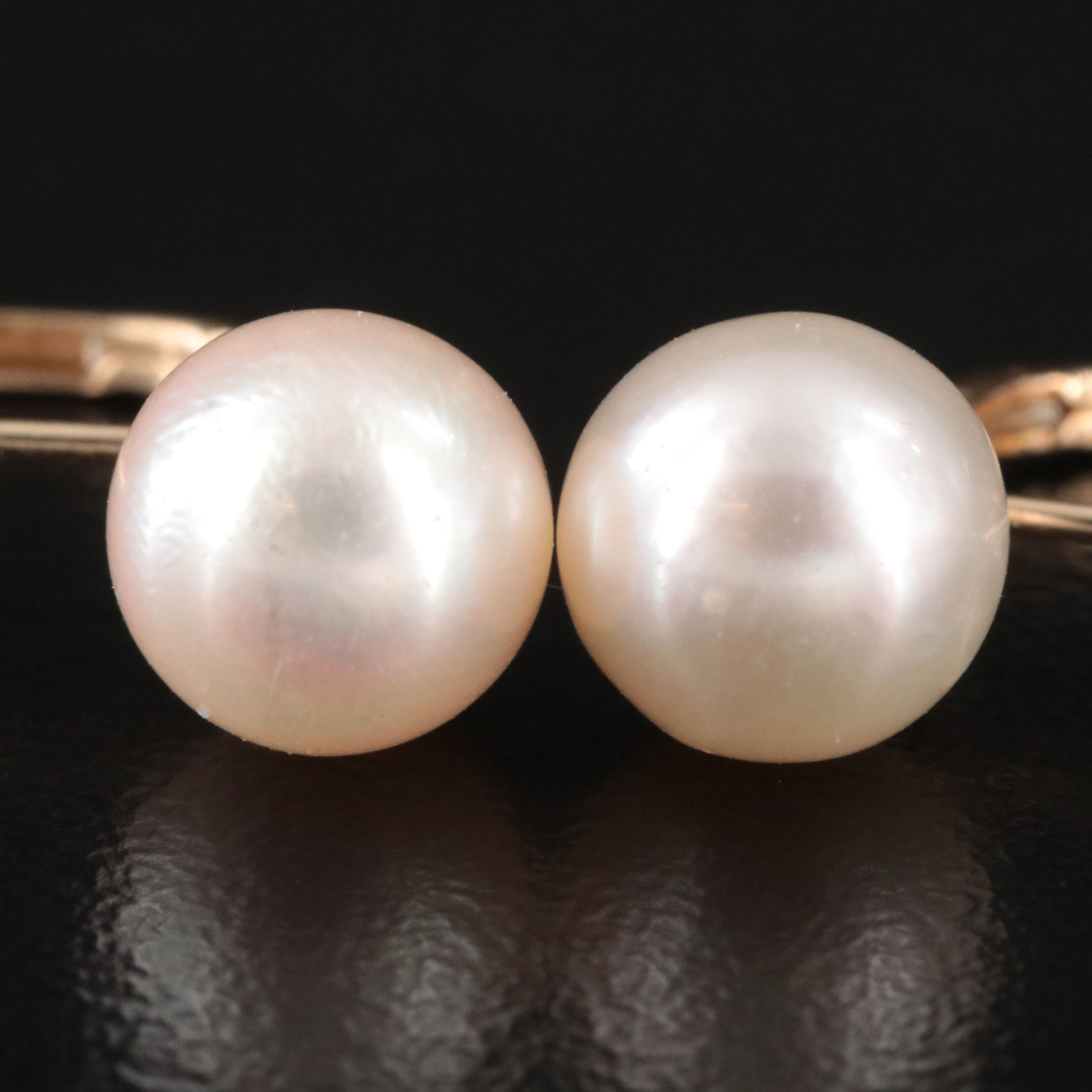 14K Pearl Drop Earrings