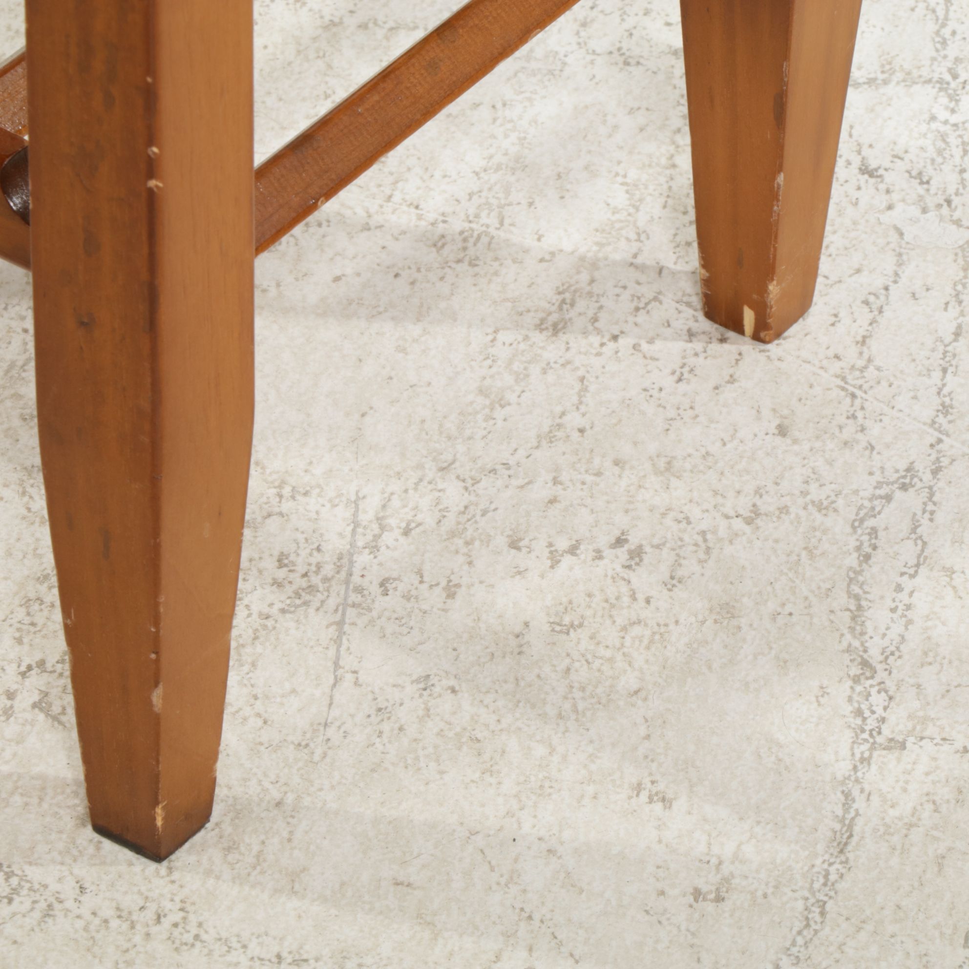 Wood Wine Rack with Marble Cutting Board Top