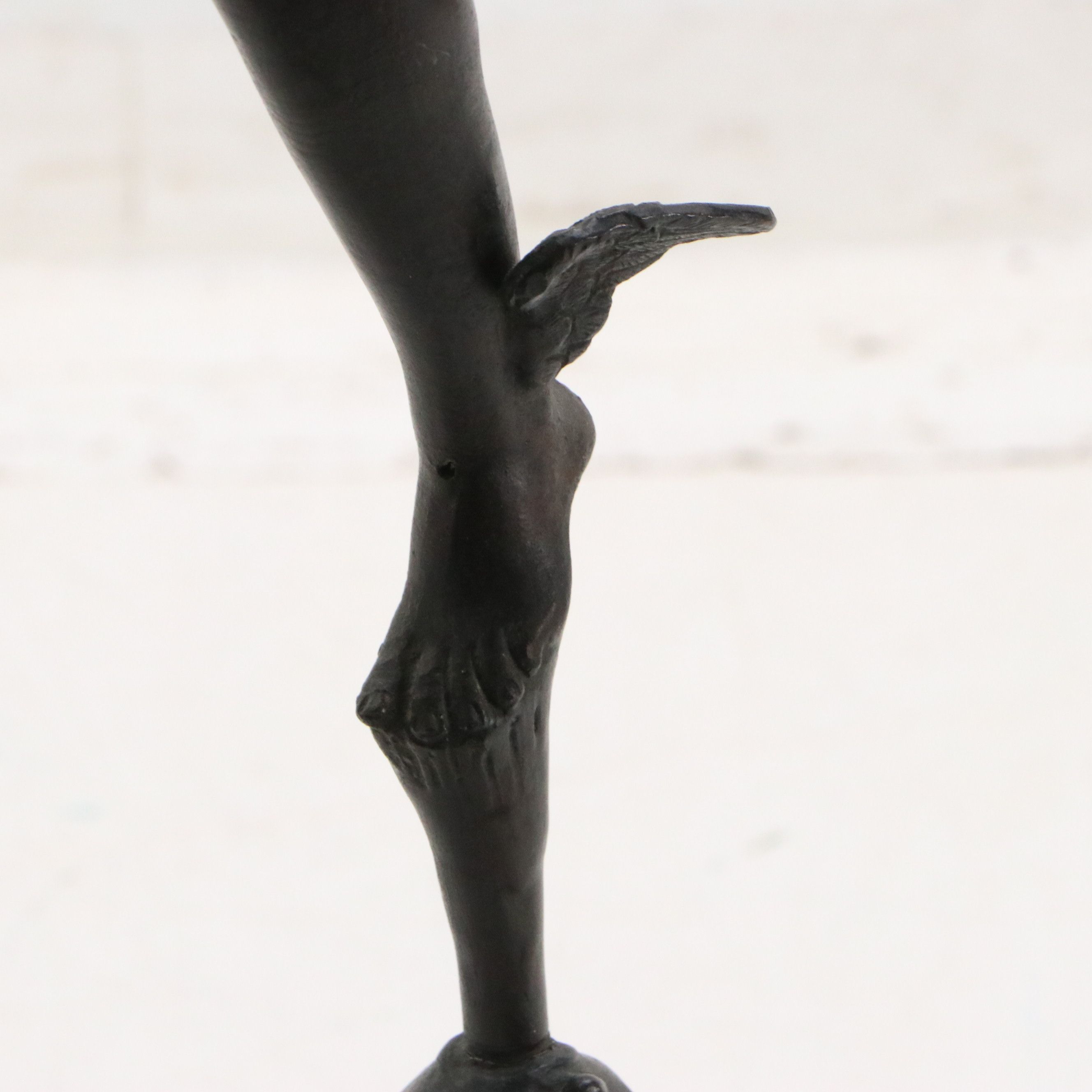 After Giambologna Spelter Sculpture "Flying Mercury"