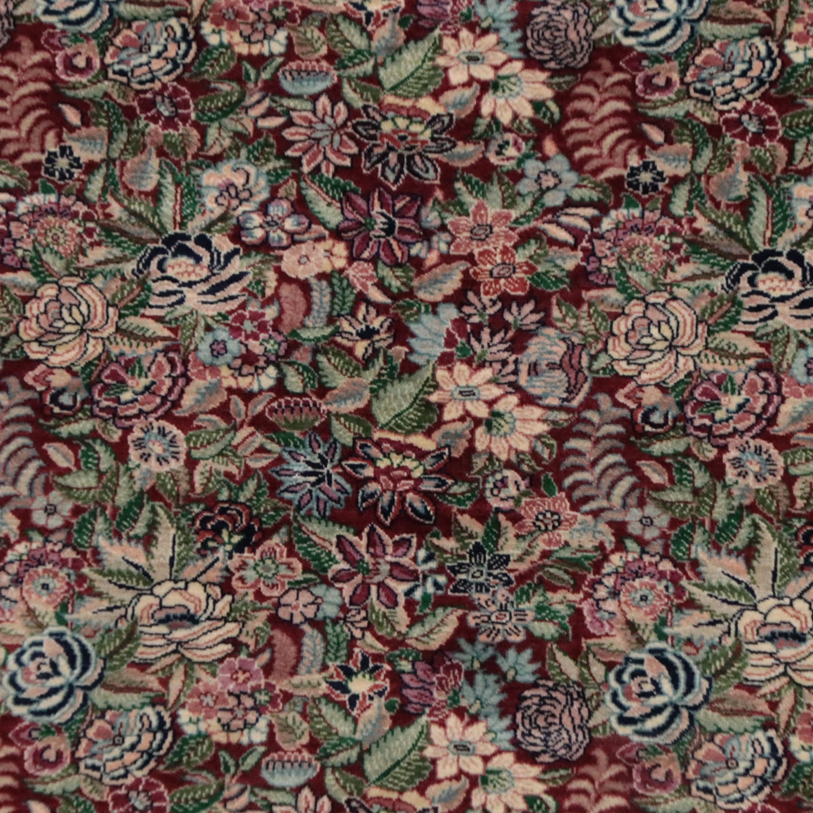 4'2 x 6'5 Hand-Knotted Pakistani Persian Tabriz Area Rug