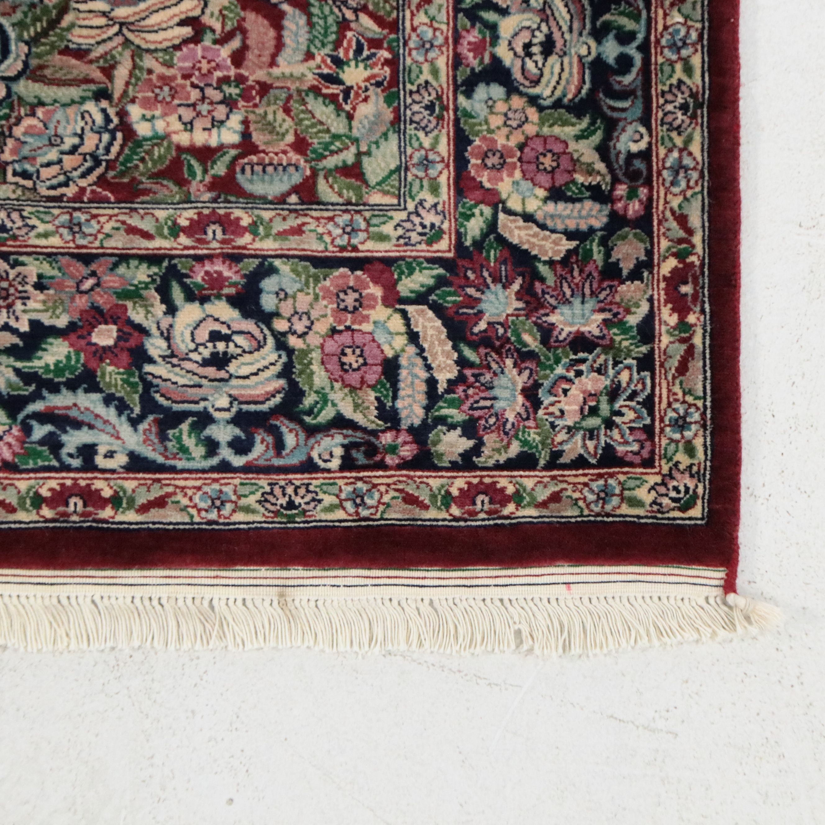 4'2 x 6'5 Hand-Knotted Pakistani Persian Tabriz Area Rug
