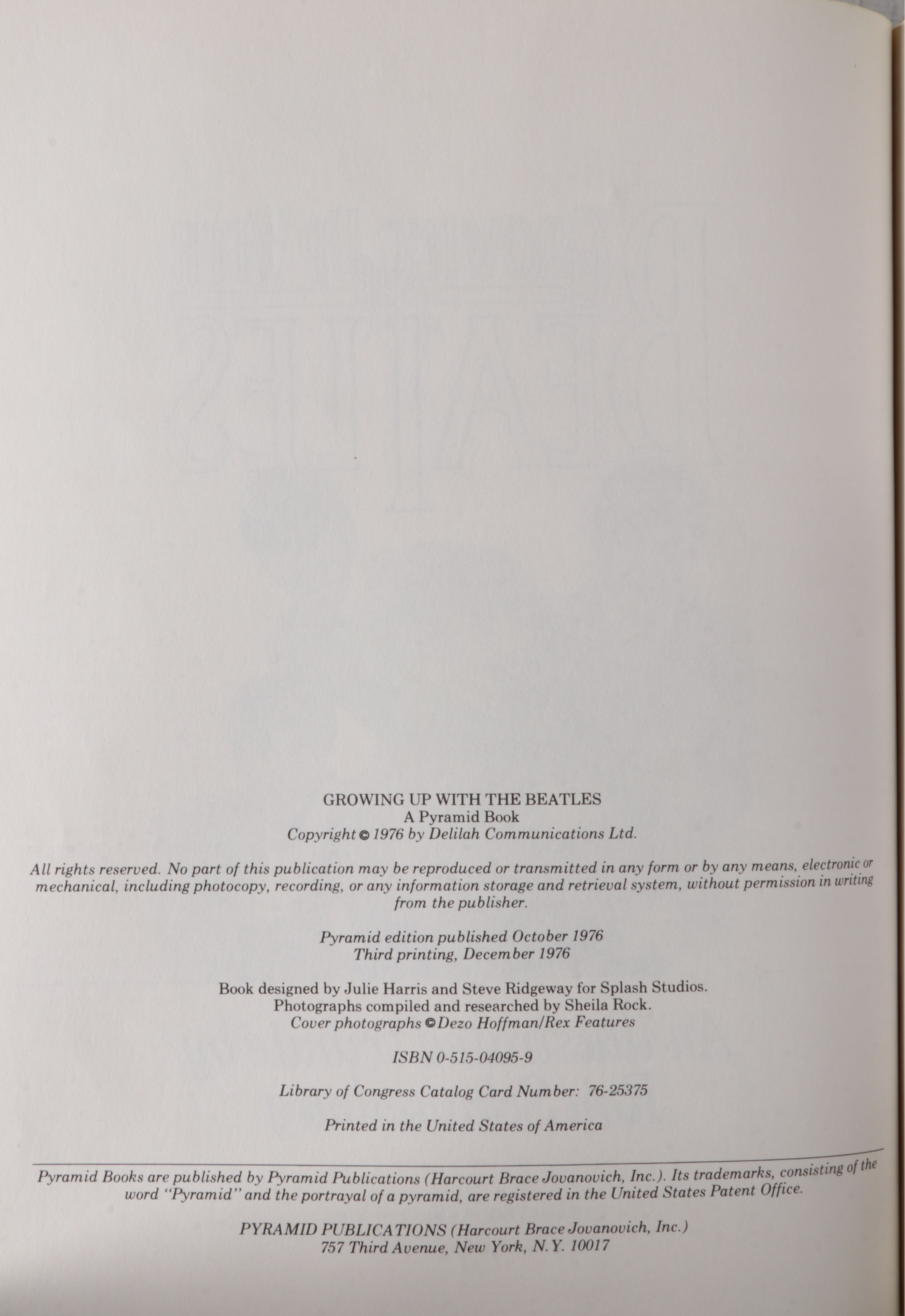 "Growing Up with the Beatles" and More Musician Biographies