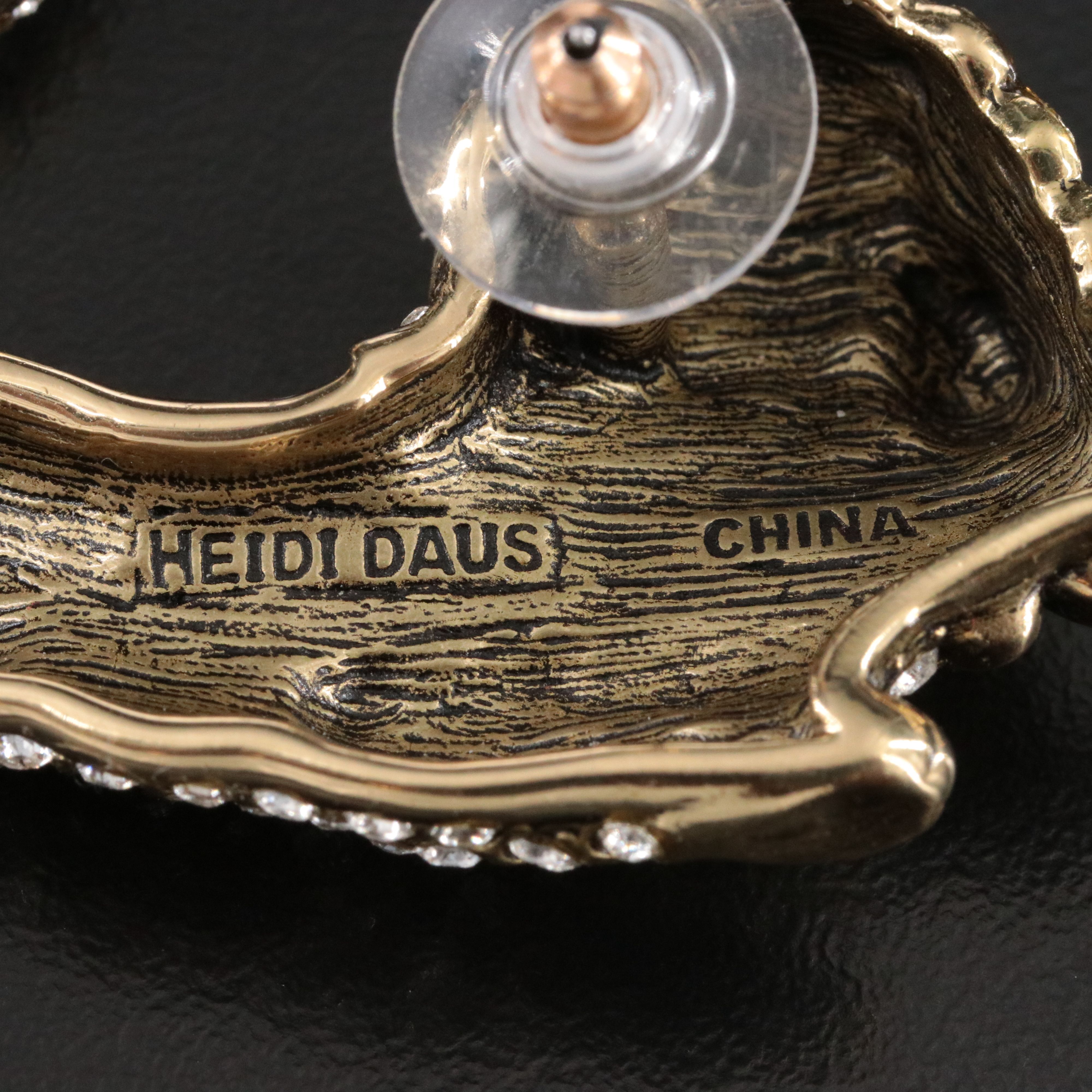 Heidi Daus Jeweled Lion Earring Cuff